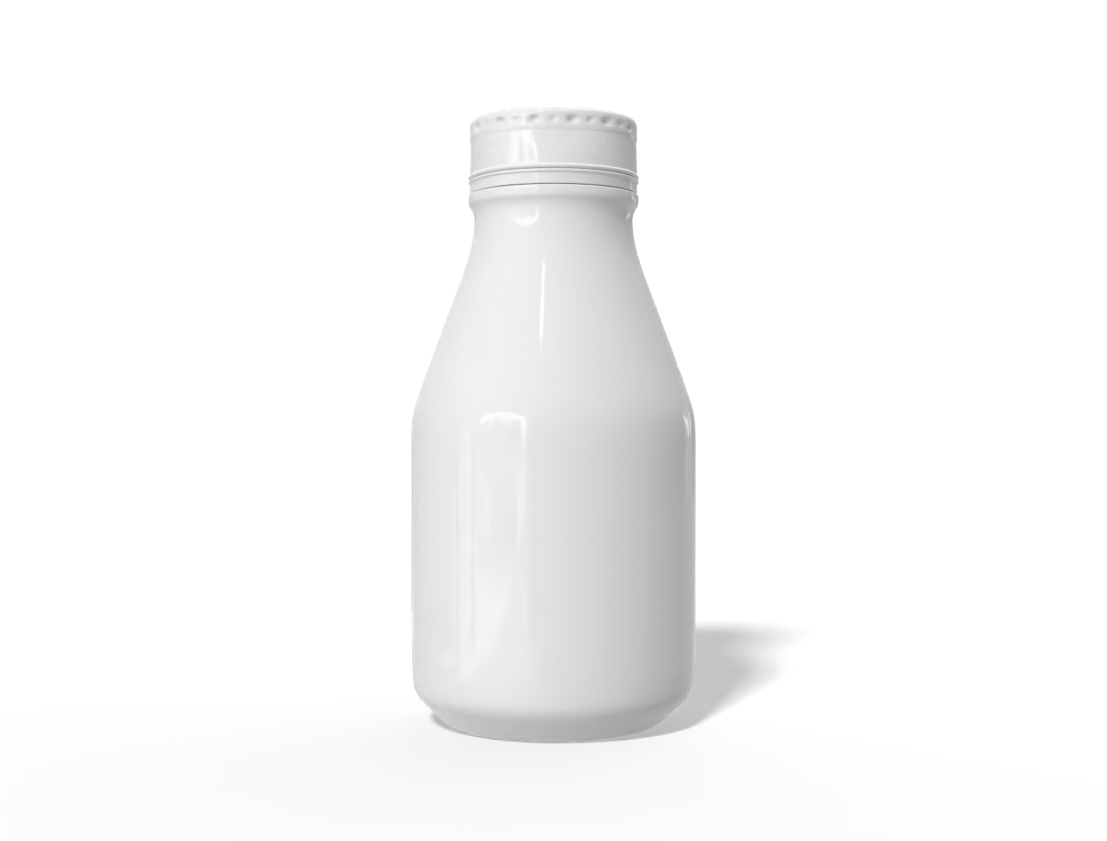 Bottles plastic product label — Glossy plastic