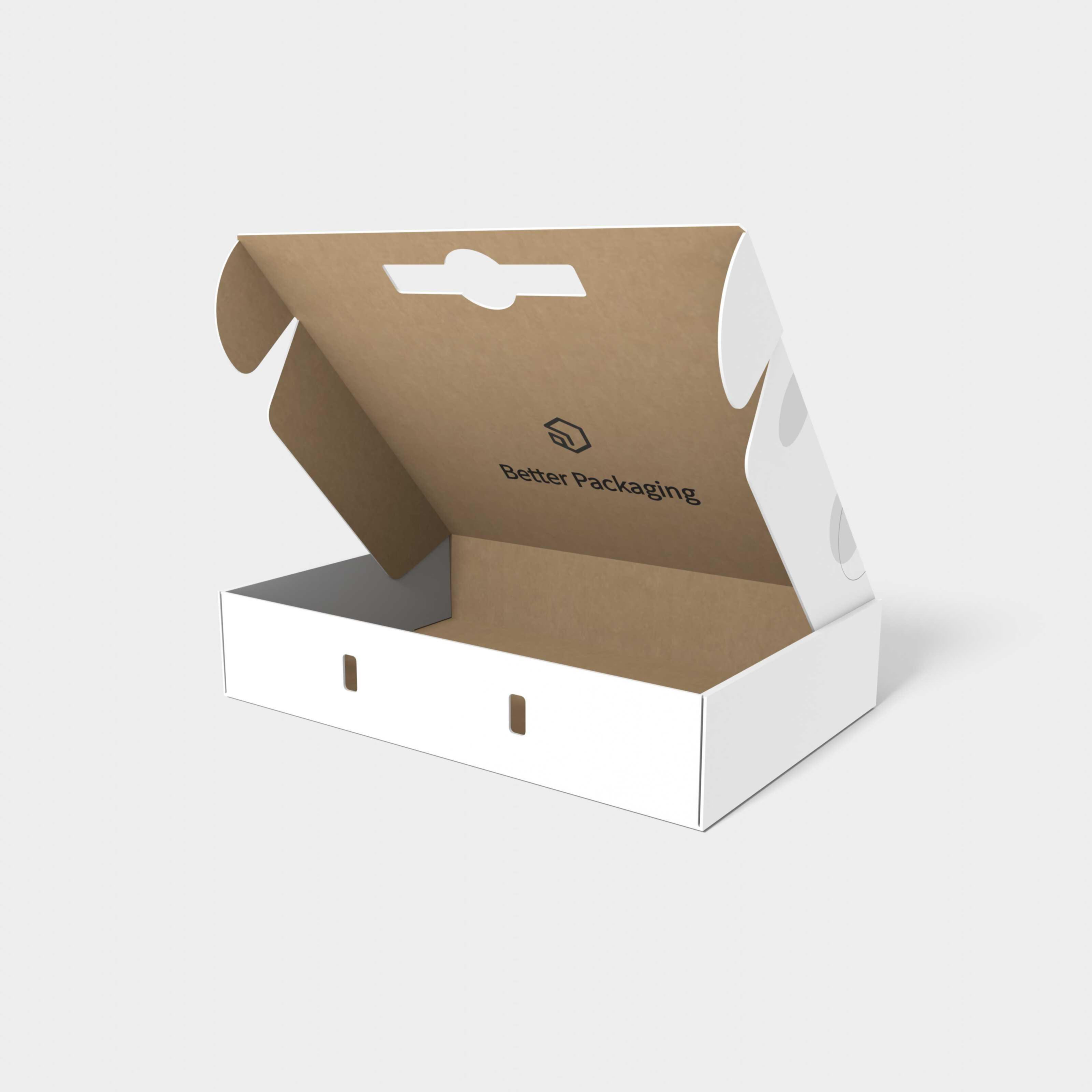 Mailer box carrying cases — Corrugated board