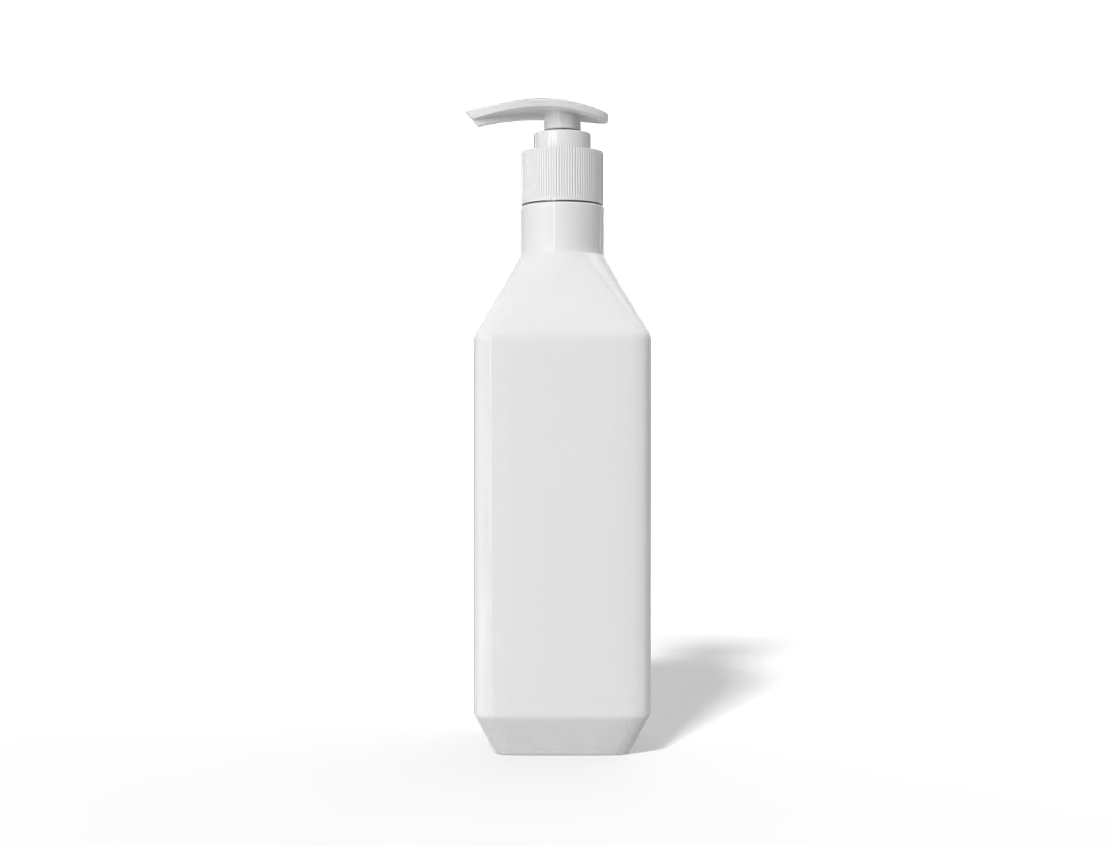 Bottles product label shampoos — Glossy plastic