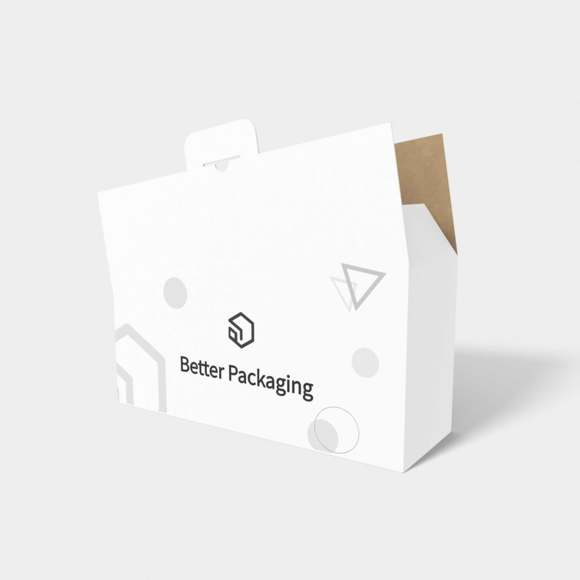 Tuck end box variations security buckles bevel — Corrugated board