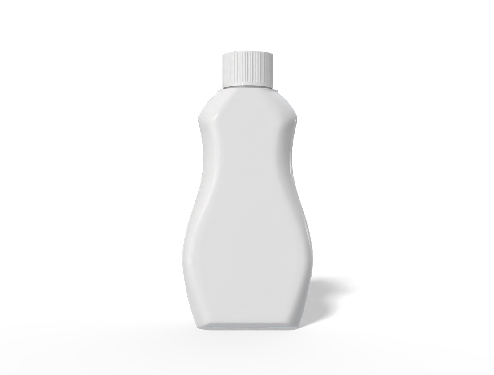 Bottles plastic product label — Glossy plastic