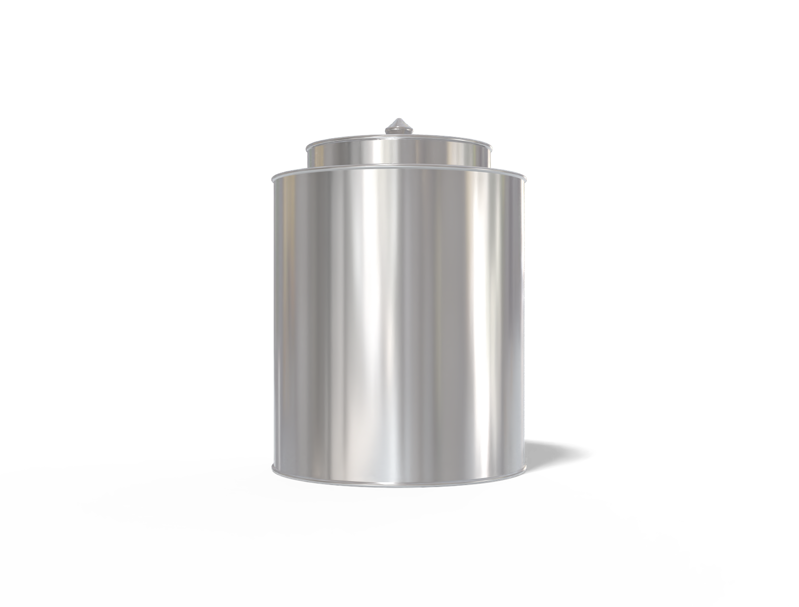 Cylindrical cans aluminum cans tin — Glossy metal