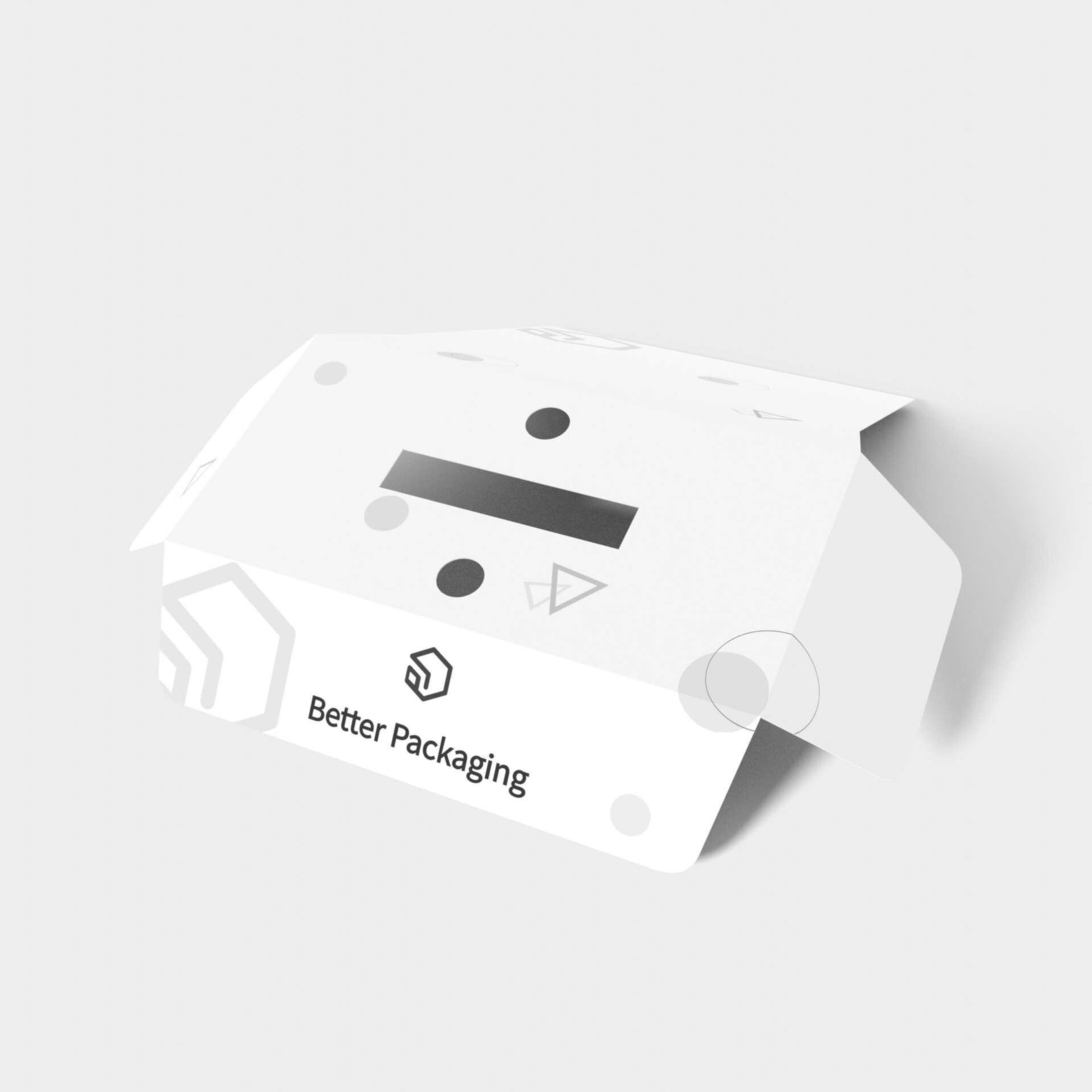 Inserts/dividers supports — White paperboard