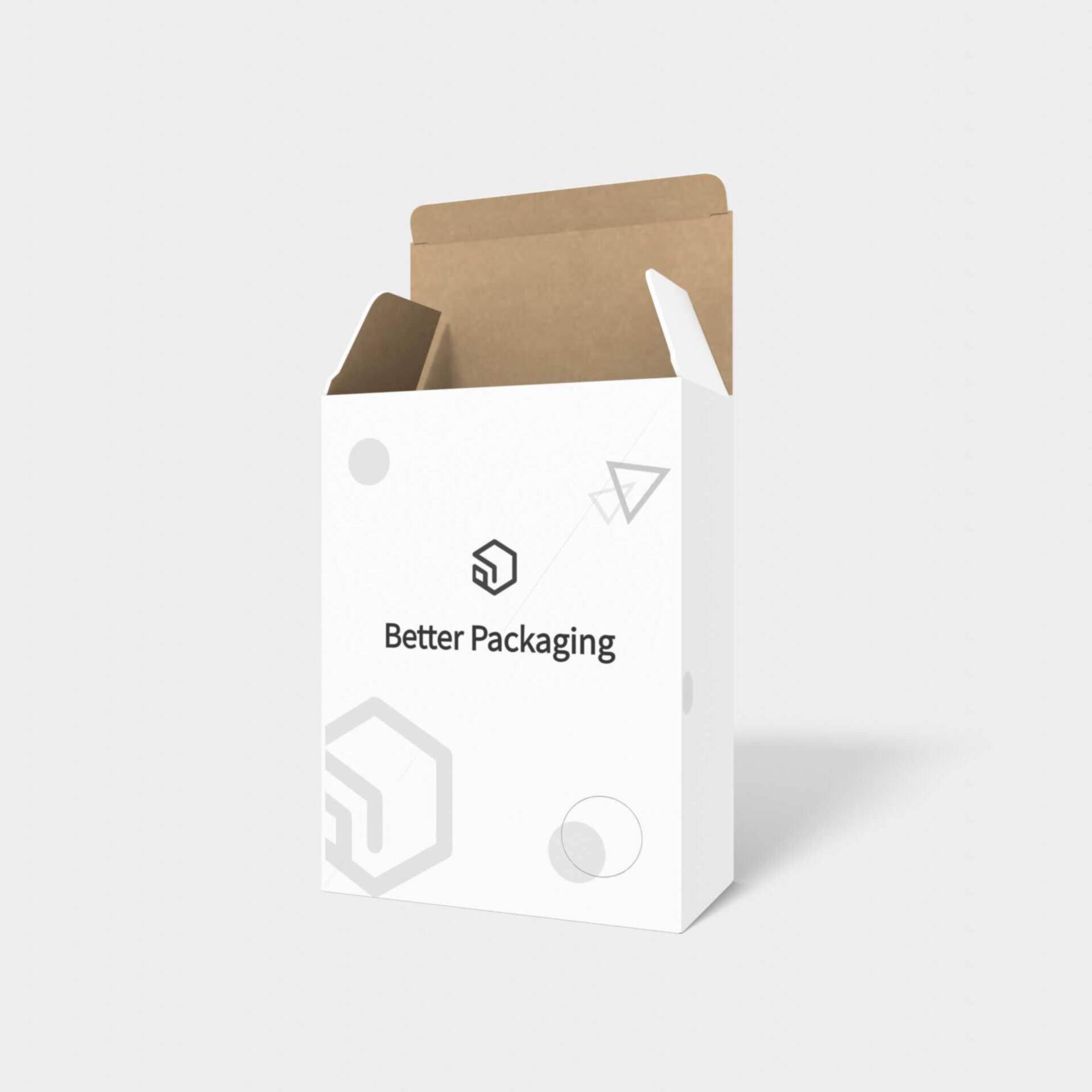 Tuck end box variations divider inserts auto bottome snap lock boxes — White paperboard