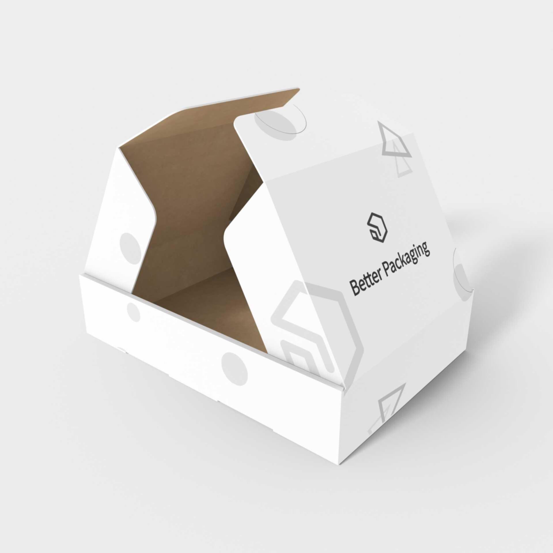 Flip top boxes folio auto lock bottom — Corrugated board