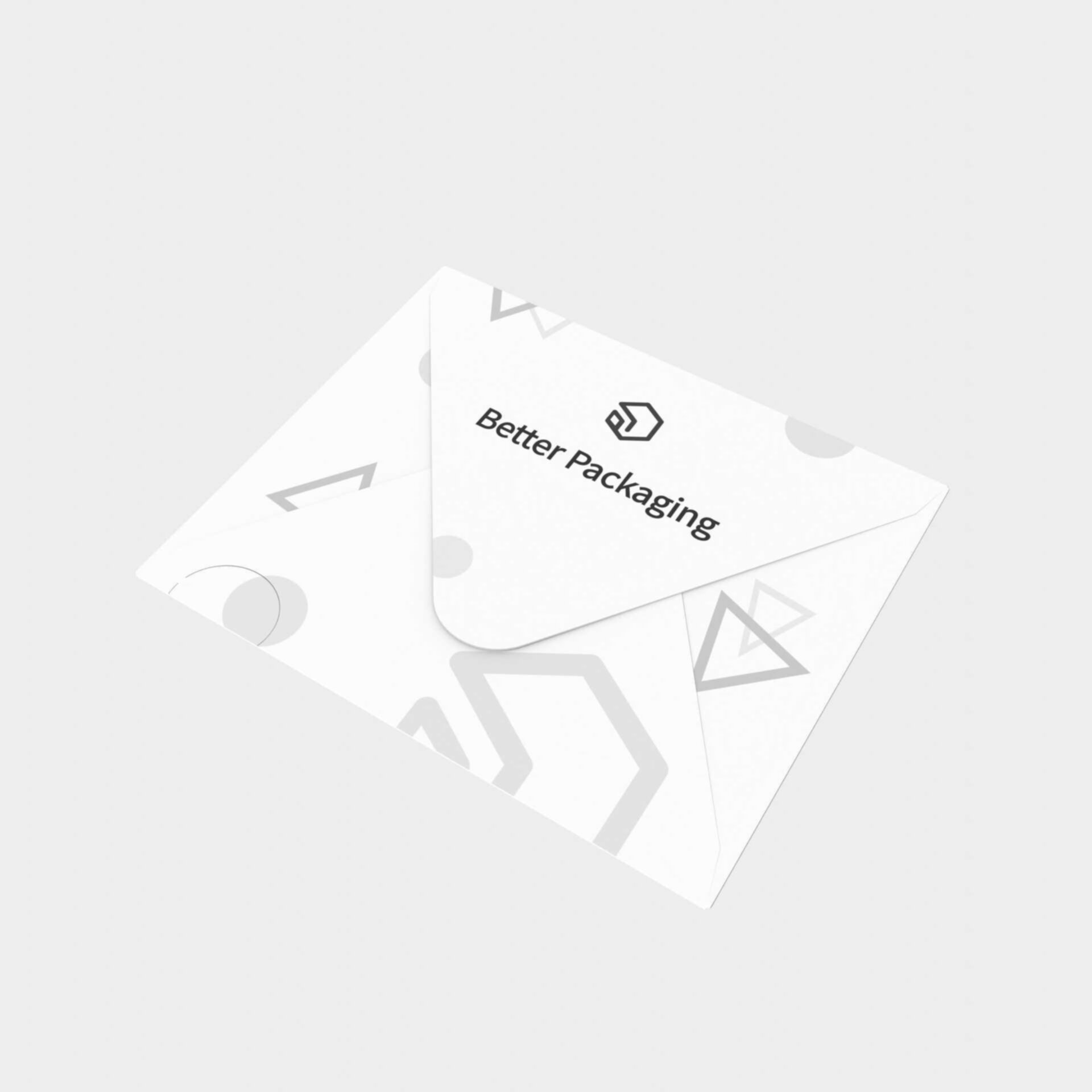 Envelopes — White paperboard