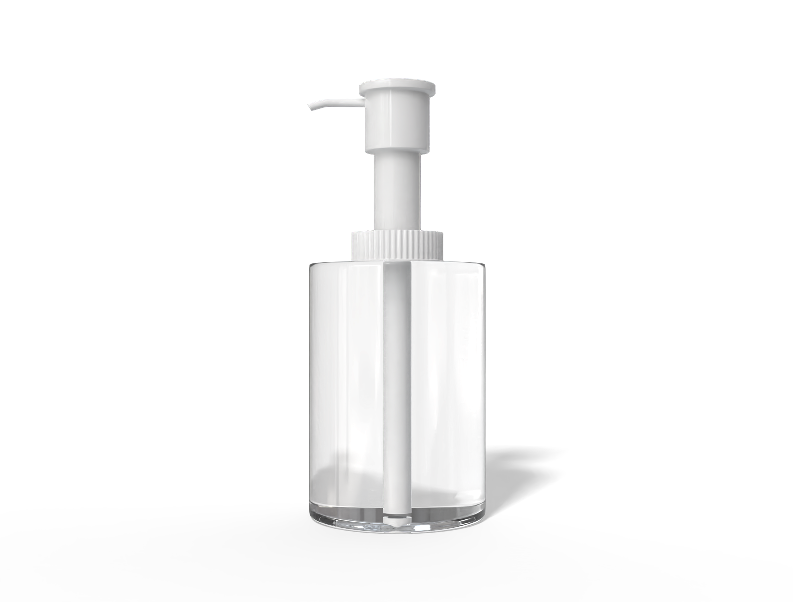 Bottles plastic product label — Glossy plastic