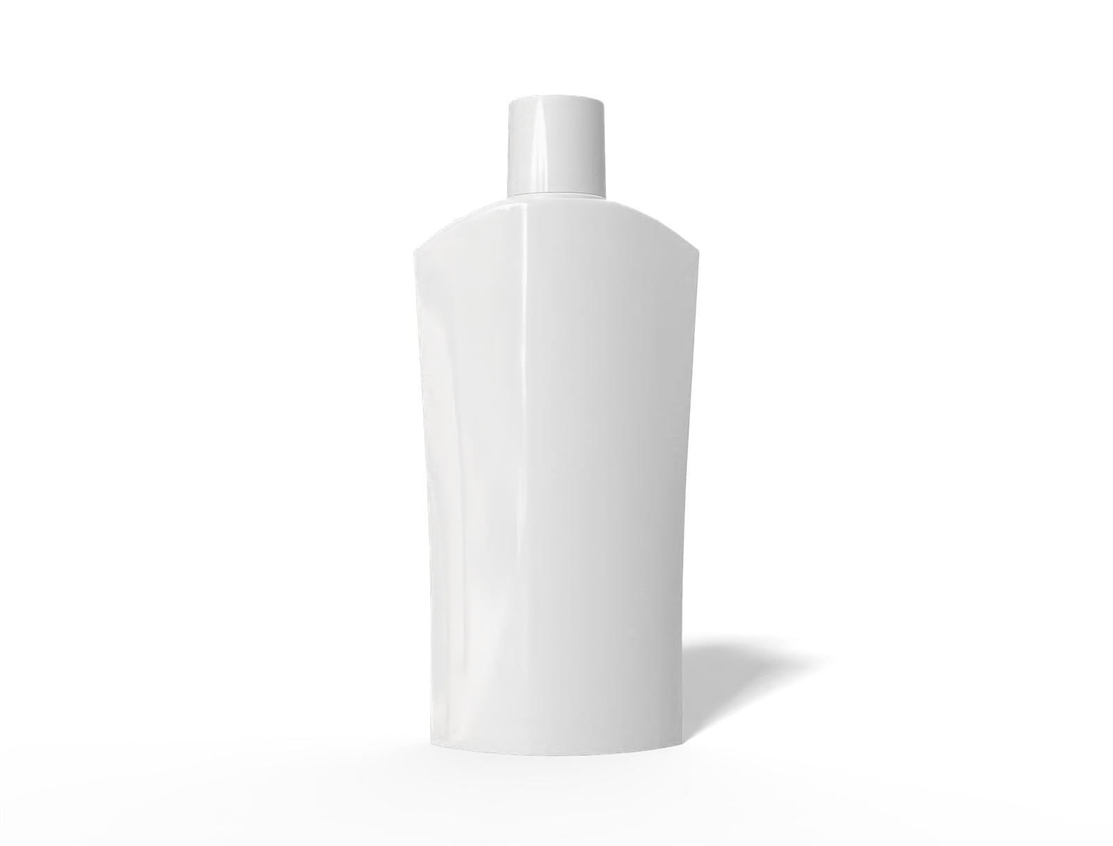 Bottles plastic product label — Glossy plastic