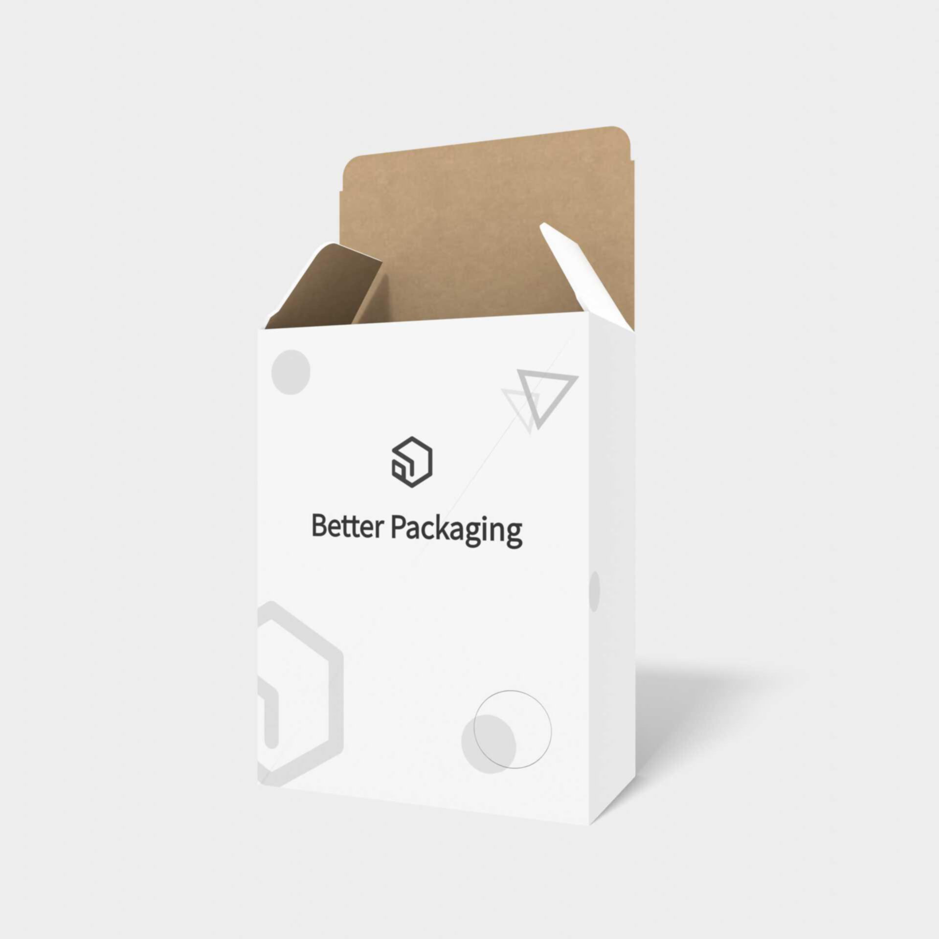 Tuck end boxes snap lock auto lock bottom — White paperboard
