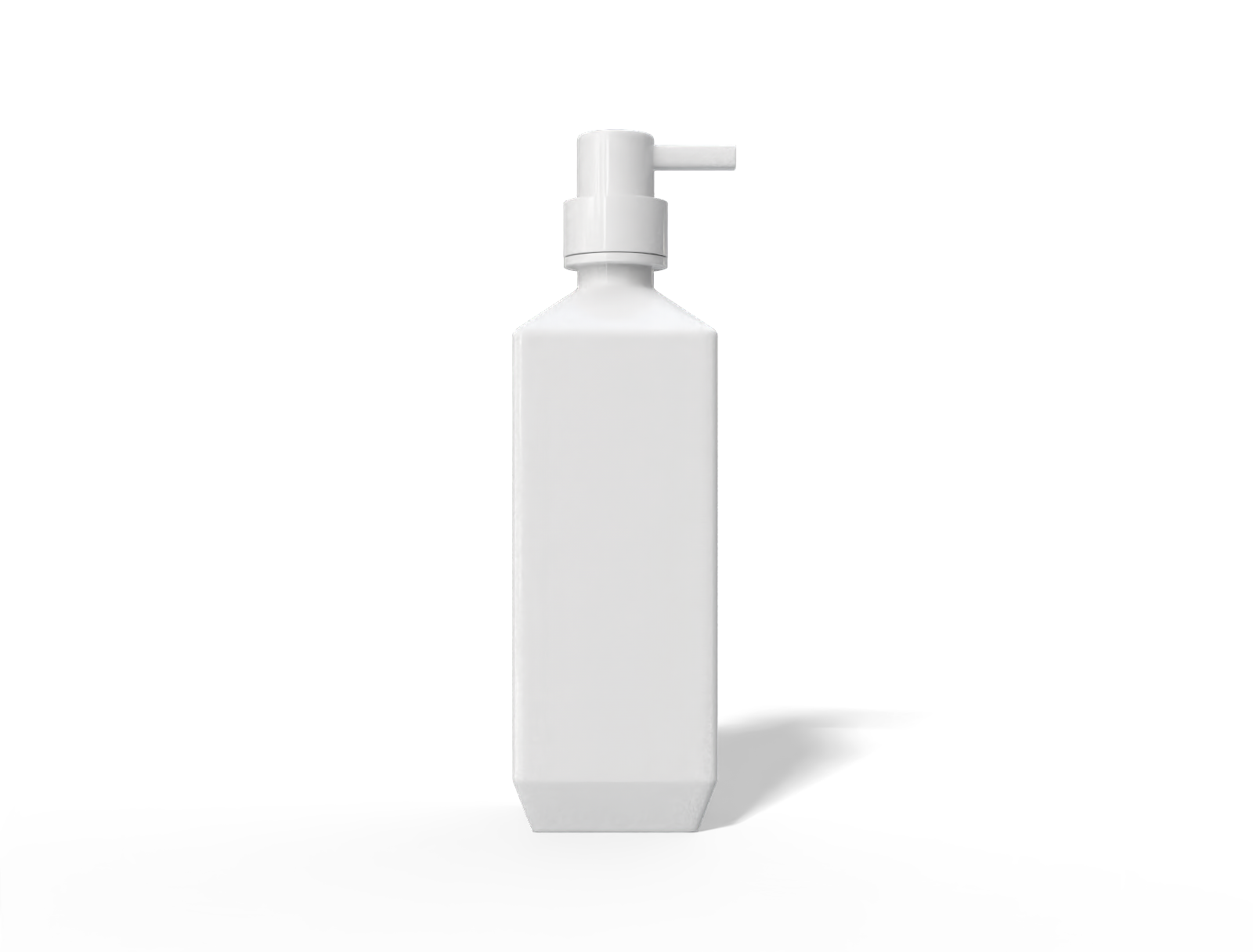 Bottles plastic product label — Glossy plastic