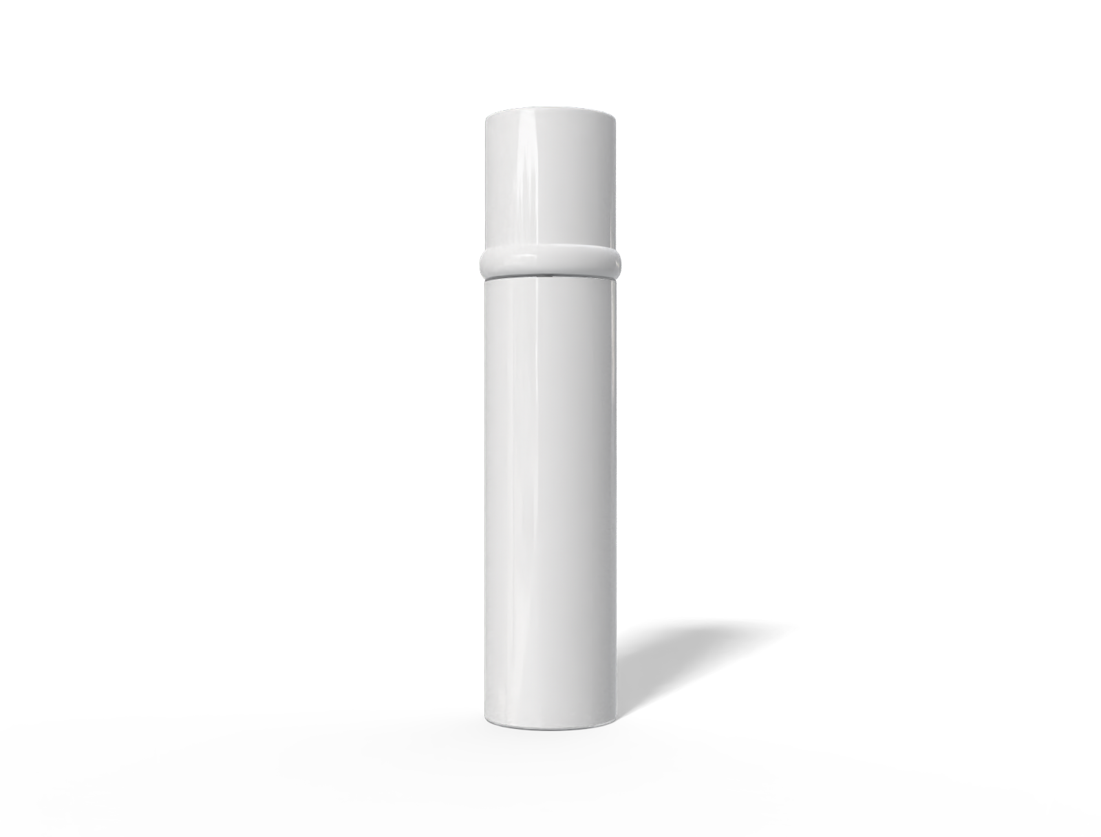 Bottles glass product label — Glossy metal