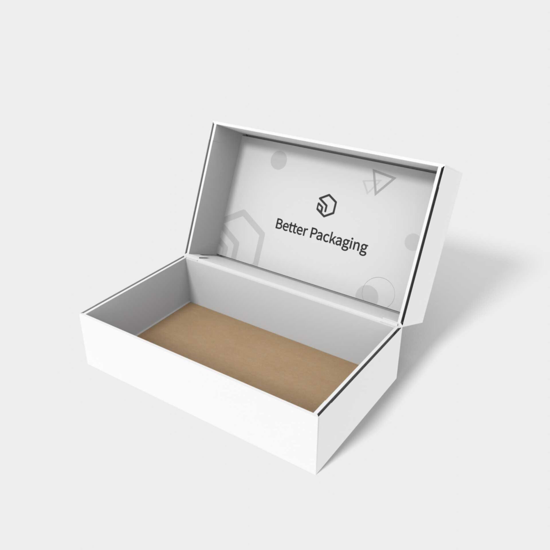 Luxury box rigid box magnetic box — White paperboard