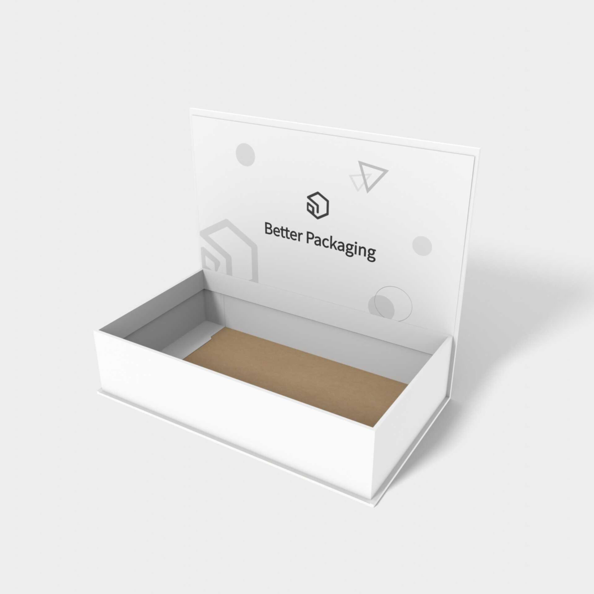 Book box luxury box rigid box — White paperboard