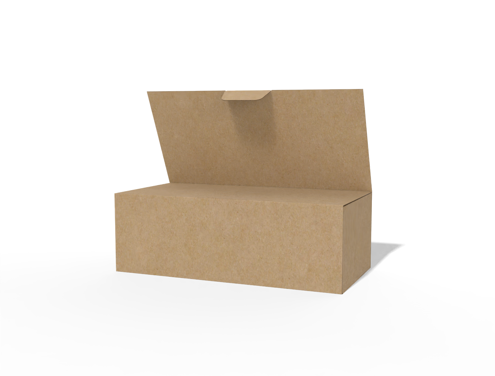 FEFCO 0473 recessed end box folder — E-flute corrugated board