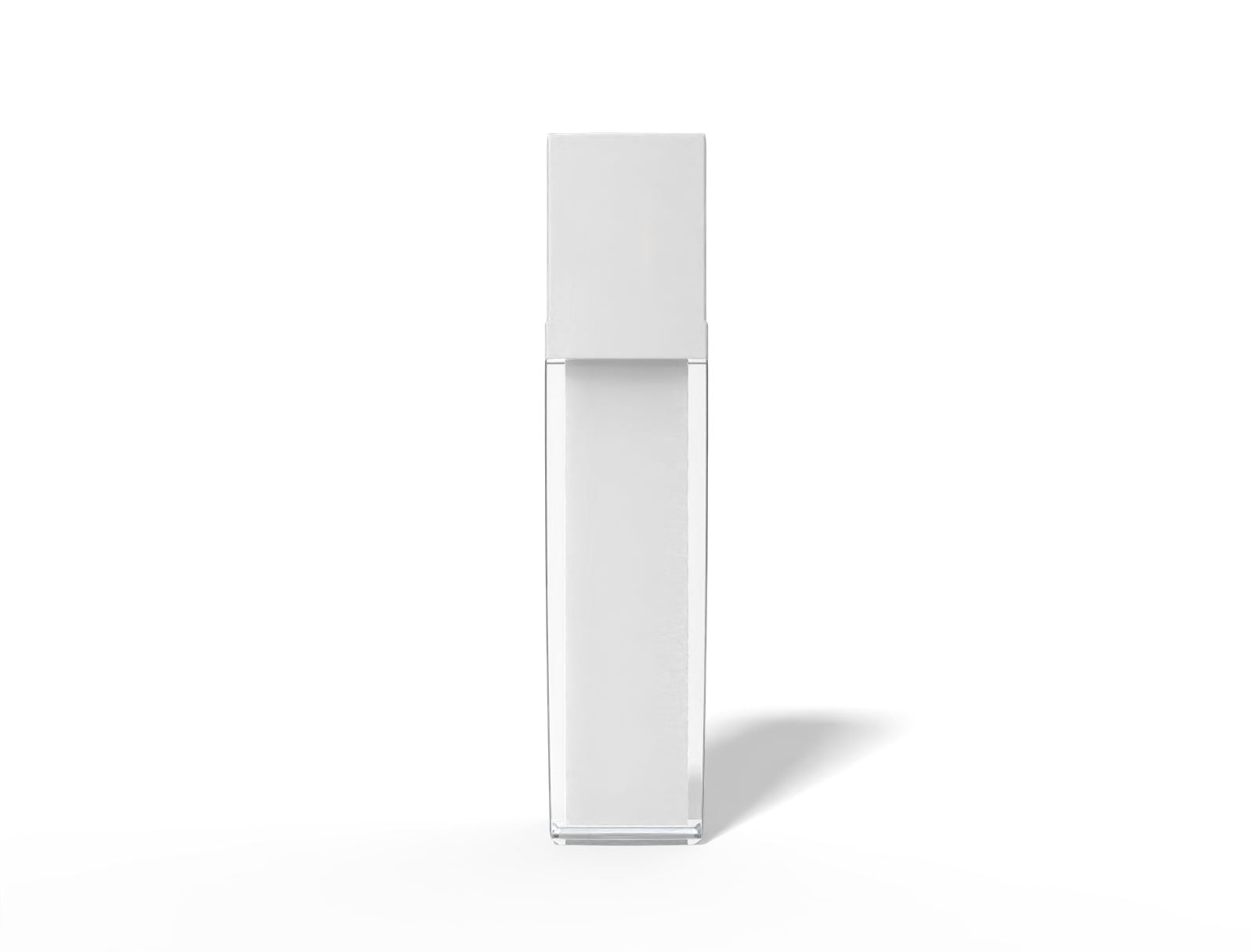 Bottles glass product label — Glossy glass