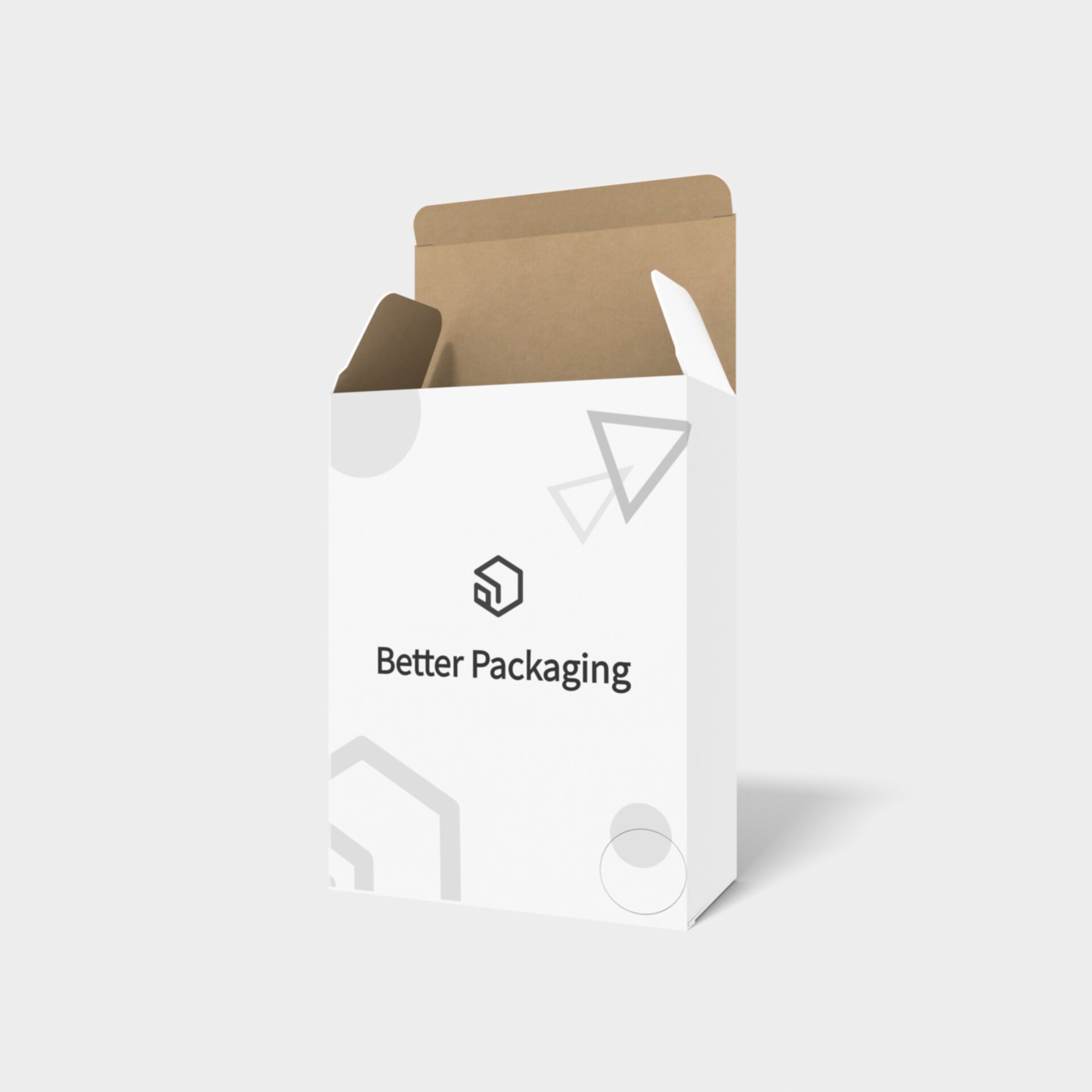 Pvc boxes reverse inserts bottom inserts — Glossy plastic