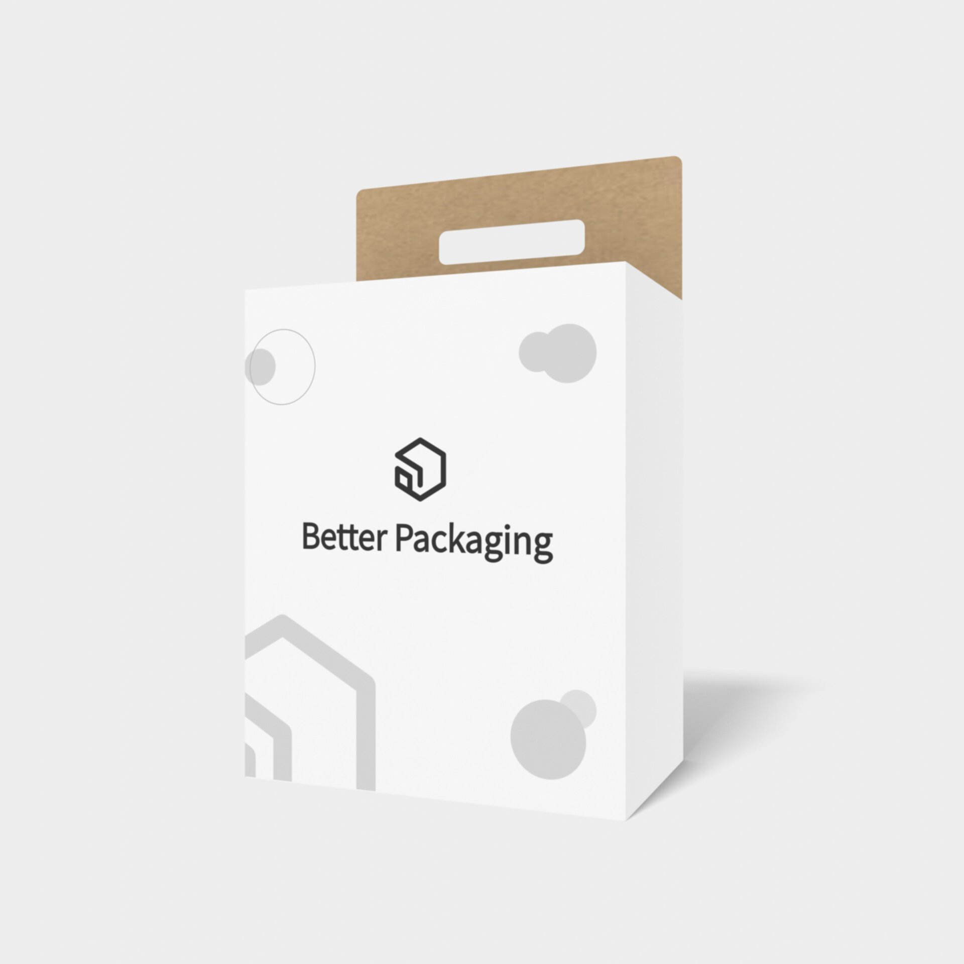Tuck end box variations bottom buckles handles — White paperboard