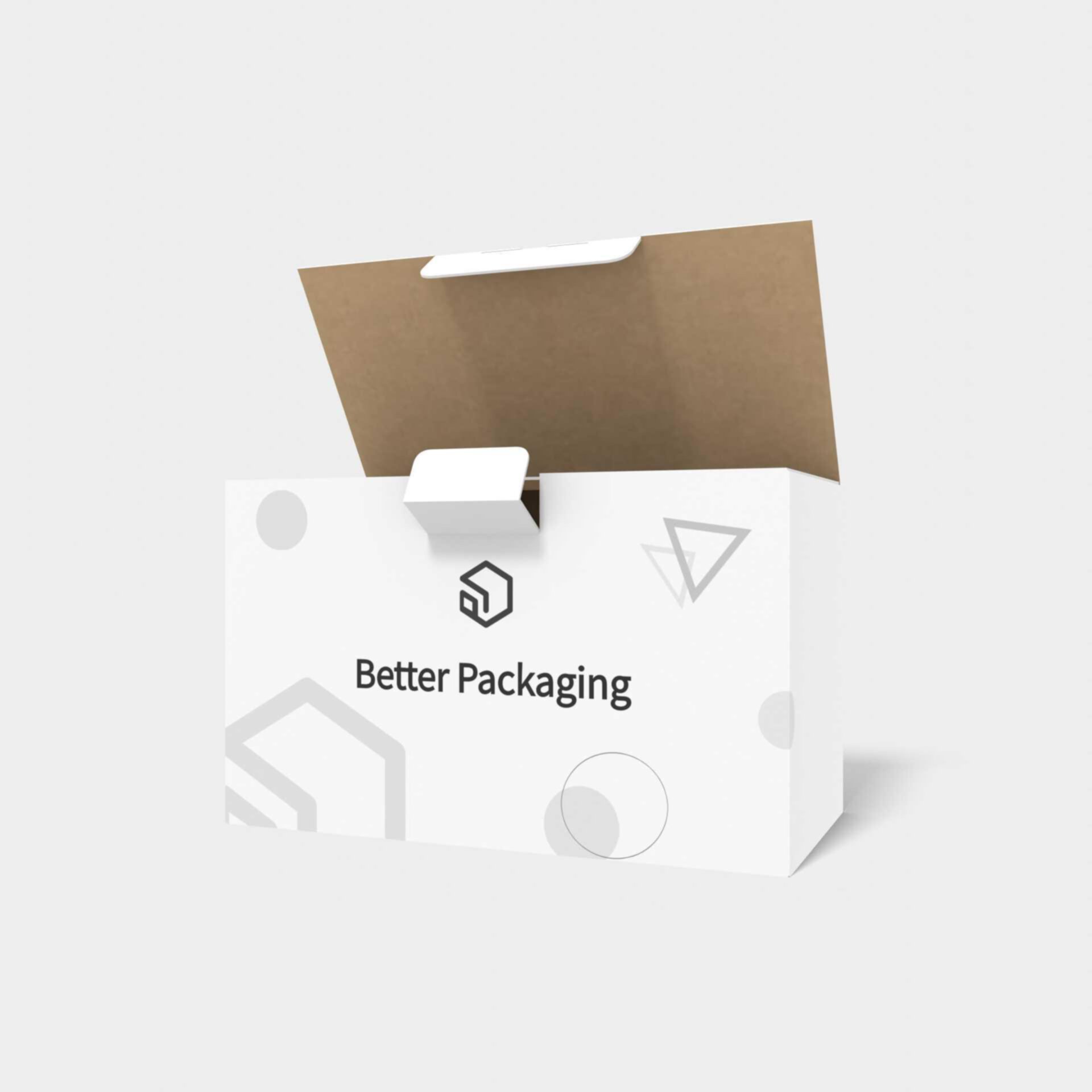 Mailer box with auto lock buckles — Corrugated board