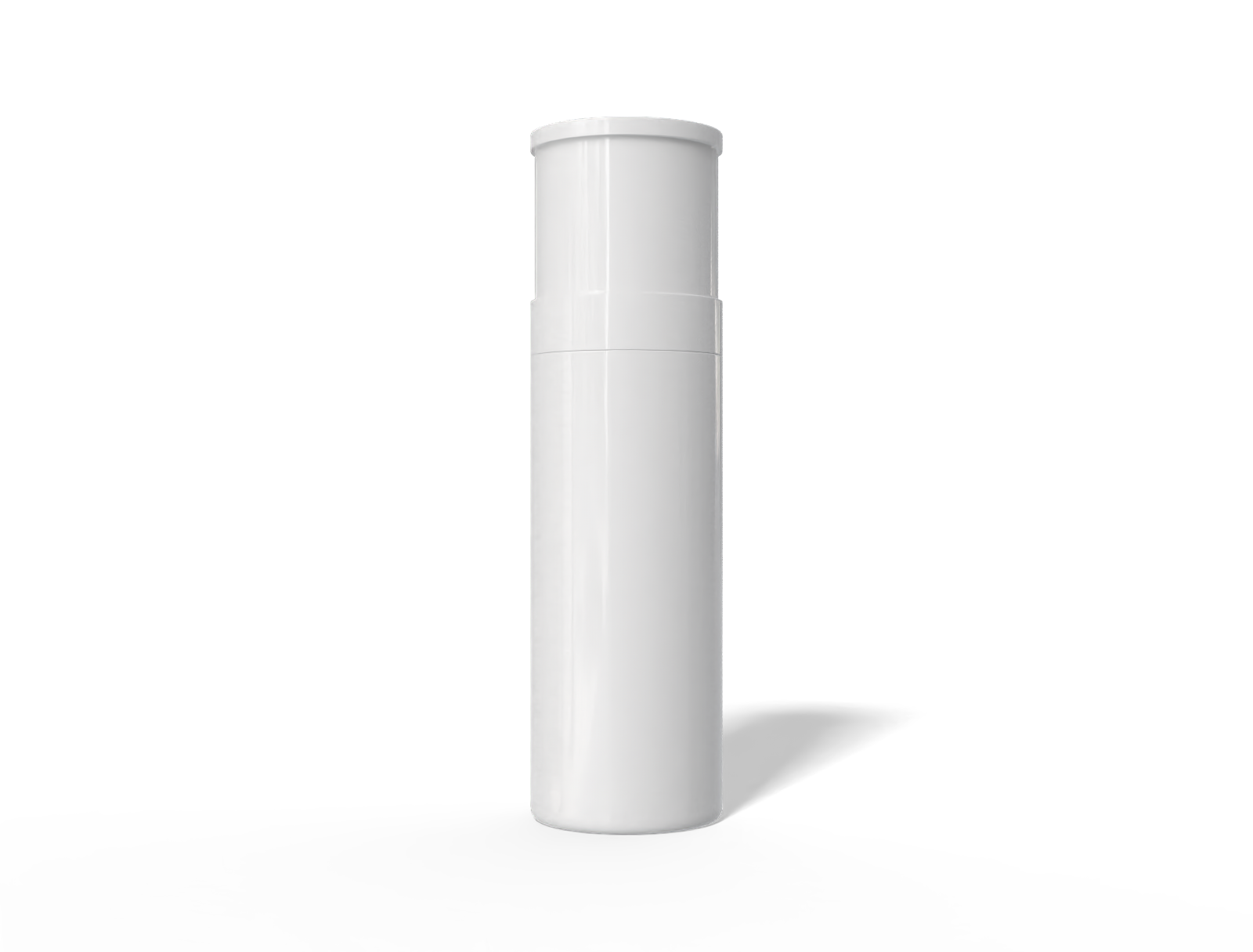 Bottles product label makeup — Glossy metal