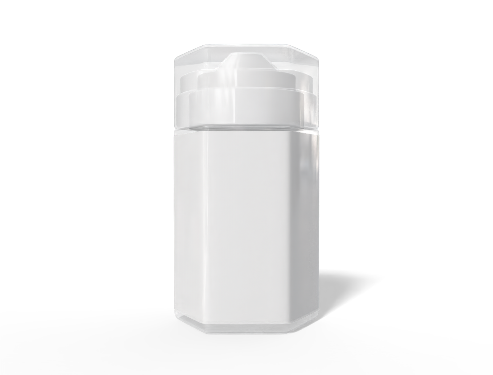 Bottles product label — Glossy plastic