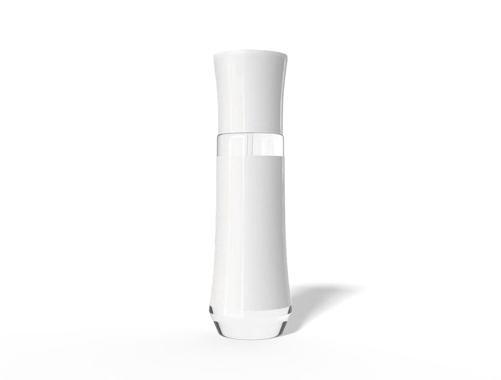 Bottles glass product label — Glossy glass