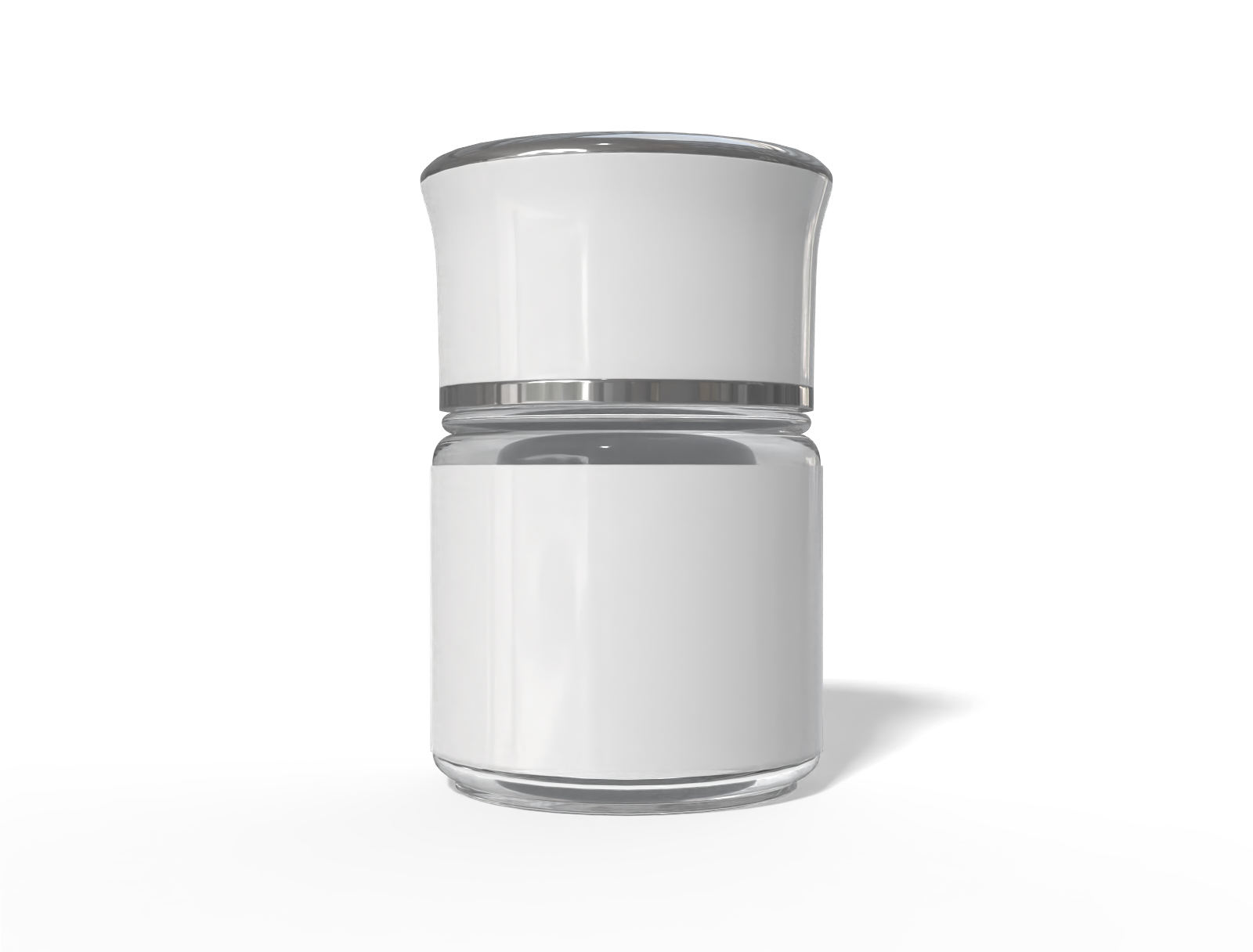 Bottles product label — Glossy glass
