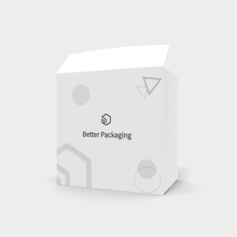 Square cardboard box — Corrugated board