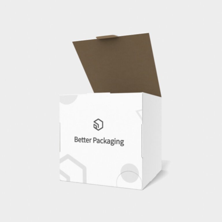 Tuck end box variations side lock insert boxes — White paperboard