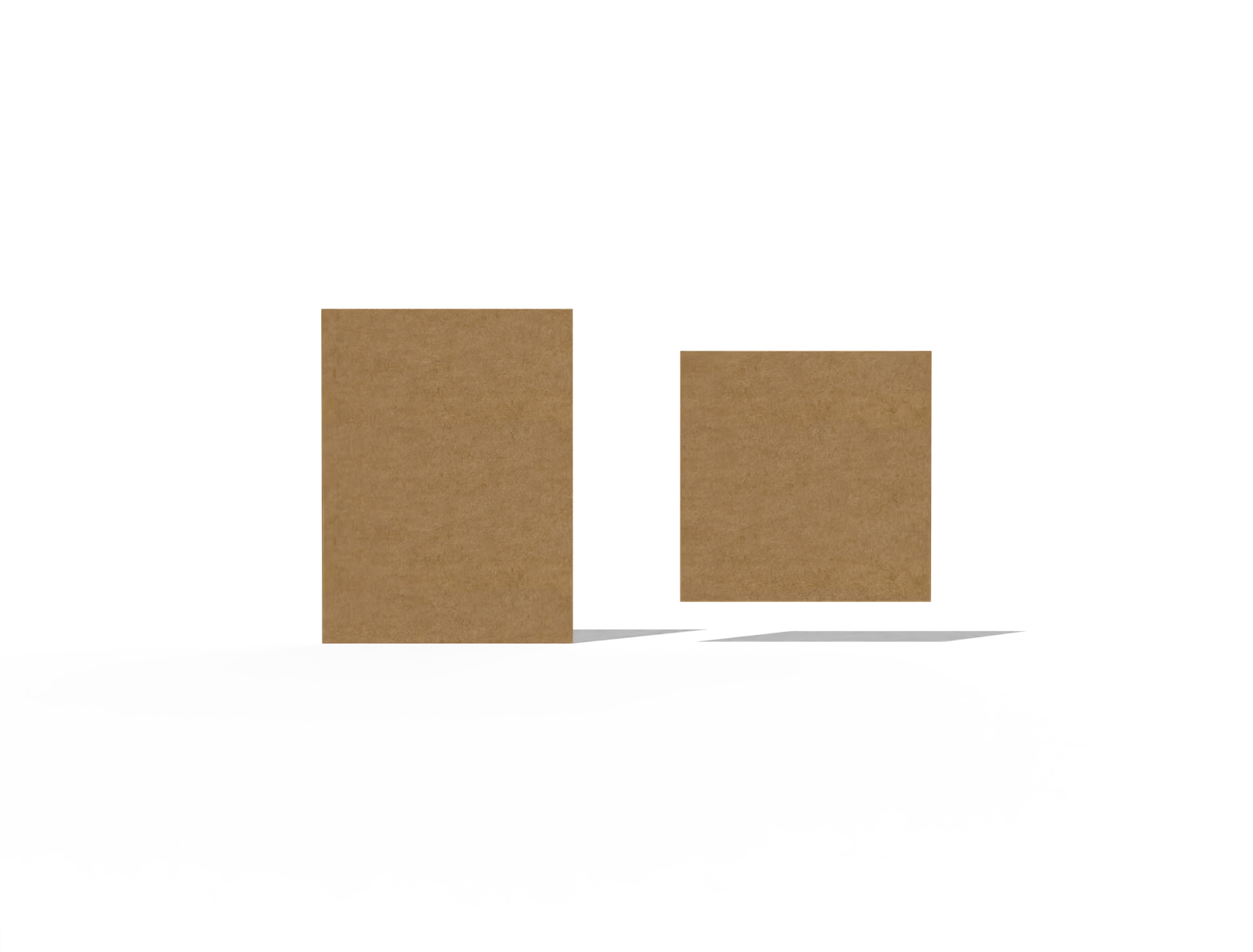 Price tag hangtags/cards — Dark kraft paper