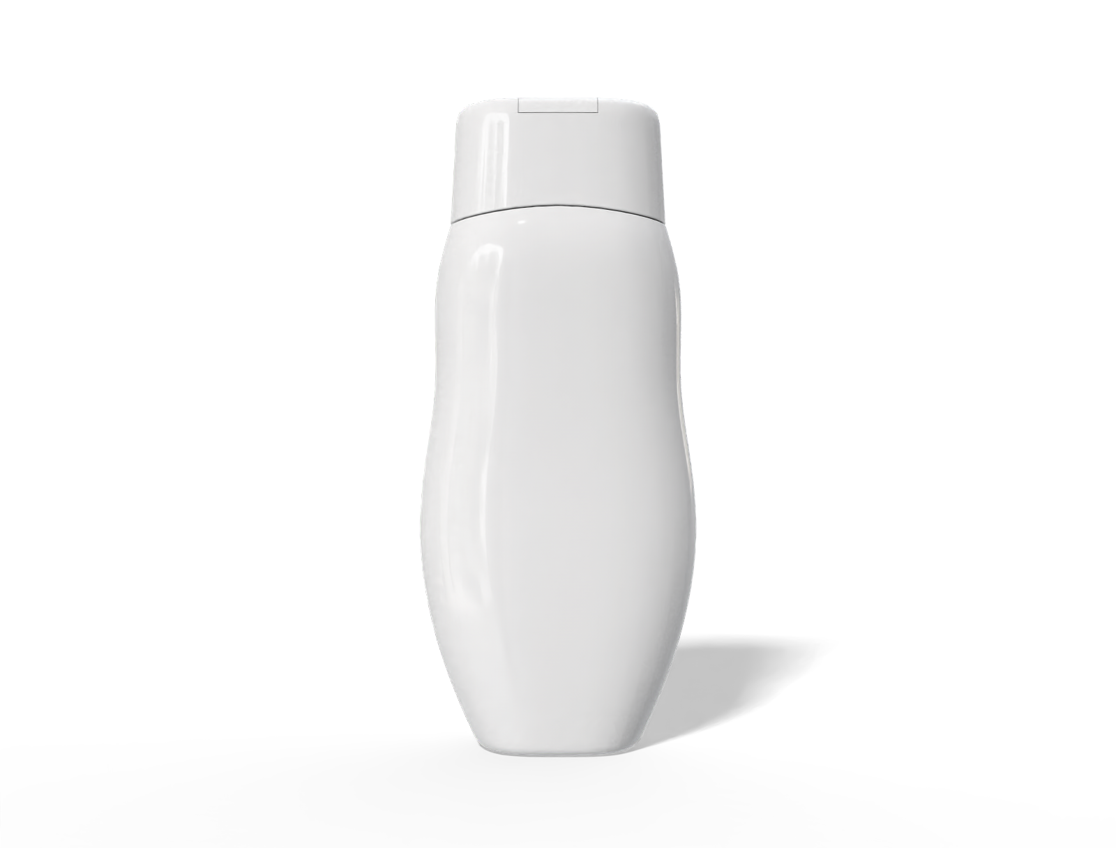 Bottles plastic product label — Glossy plastic