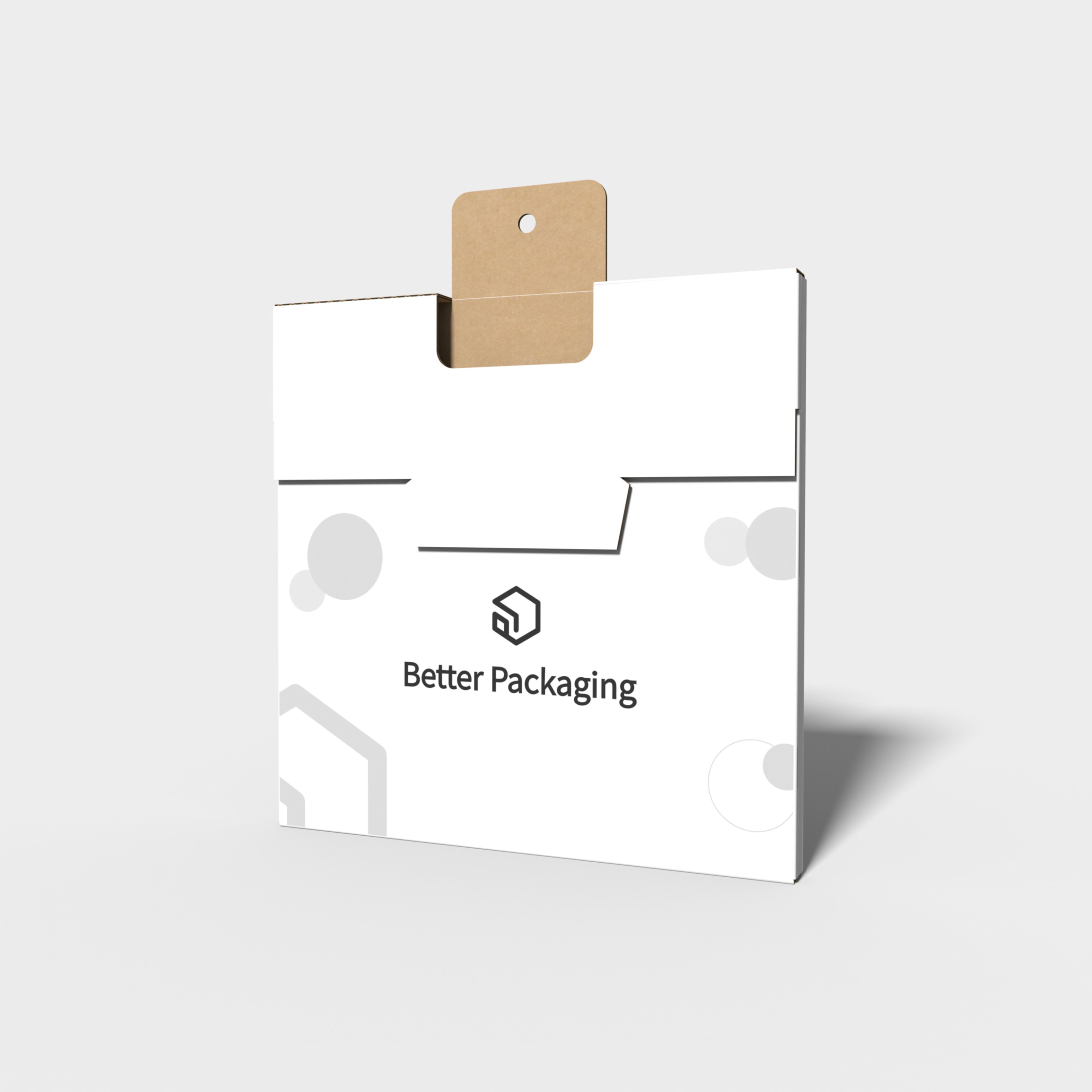 Tray boxes saw blade type paper — E-flute corrugated board