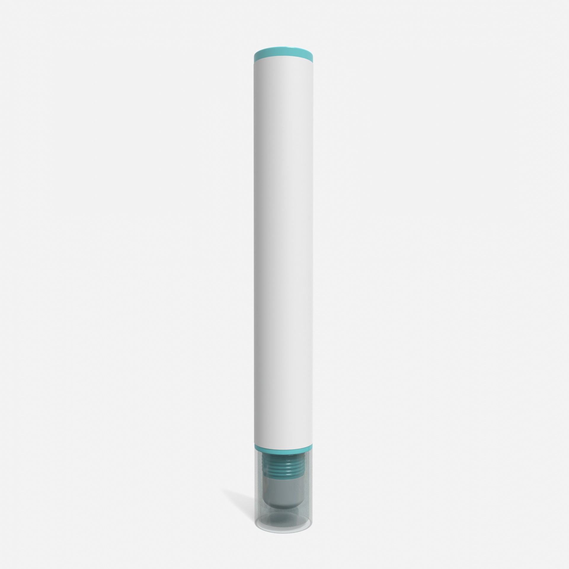 Ointment tube tube — Glossy plastic