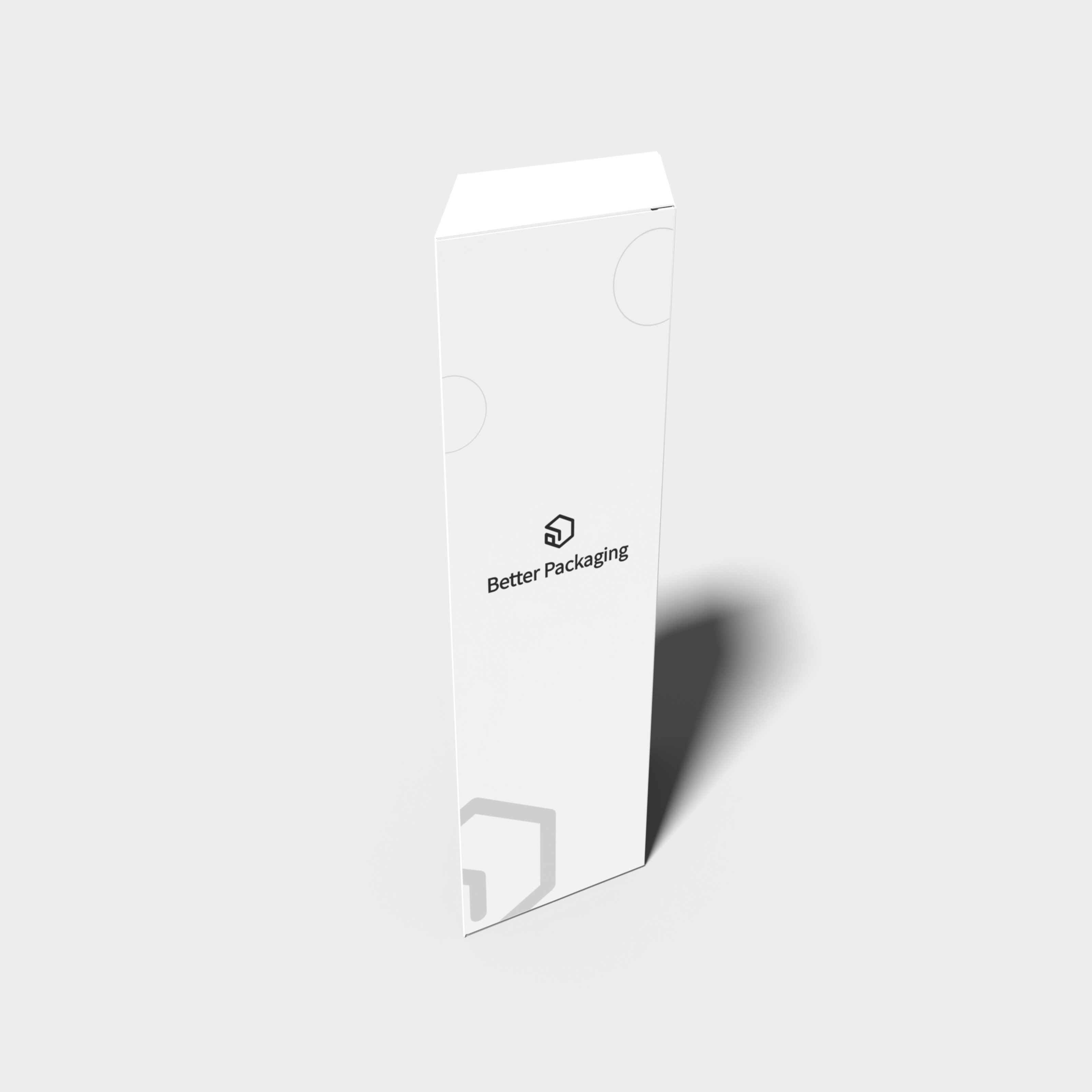Polygonal boxes rhombus twins — White paperboard