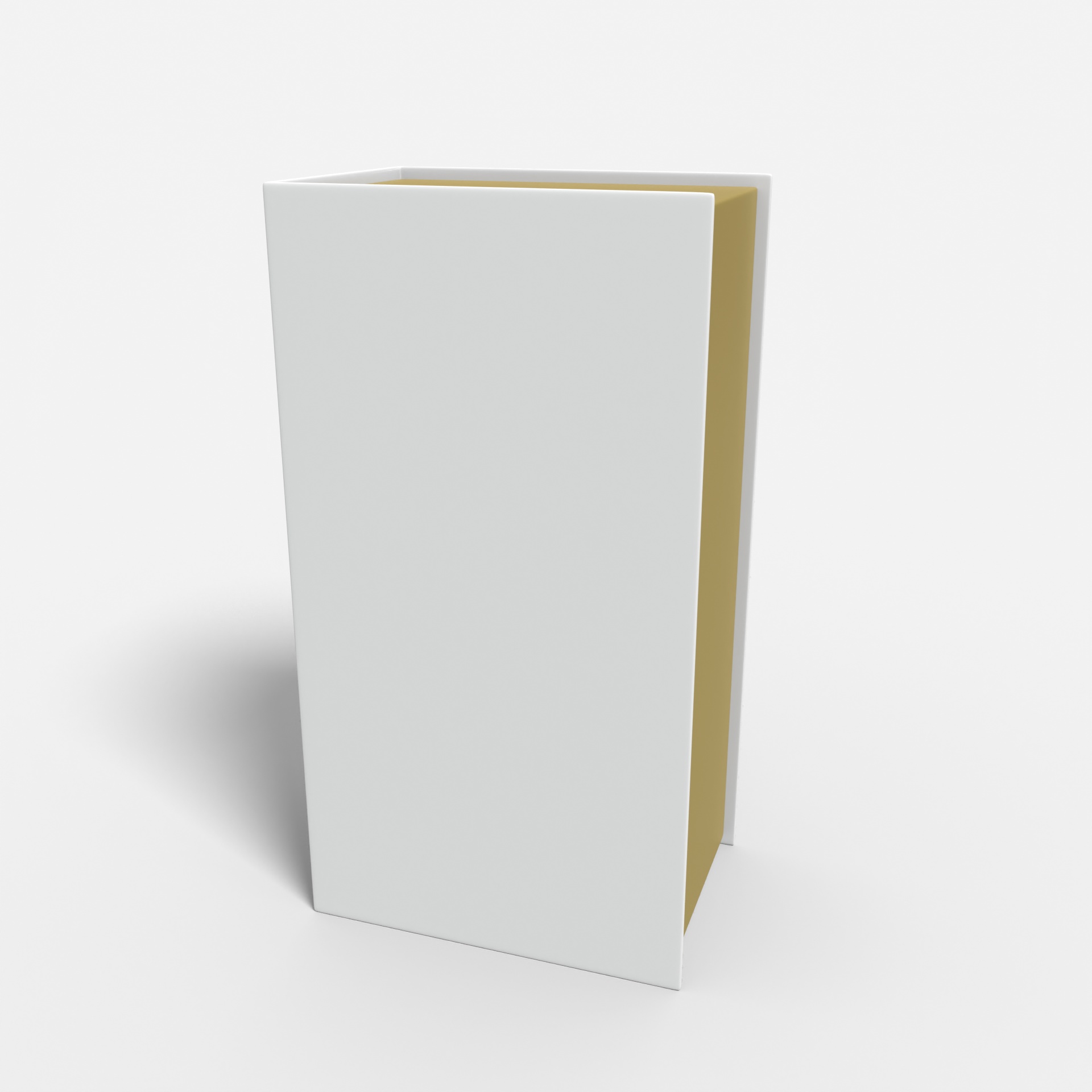 Bottle box paper — White paperboard