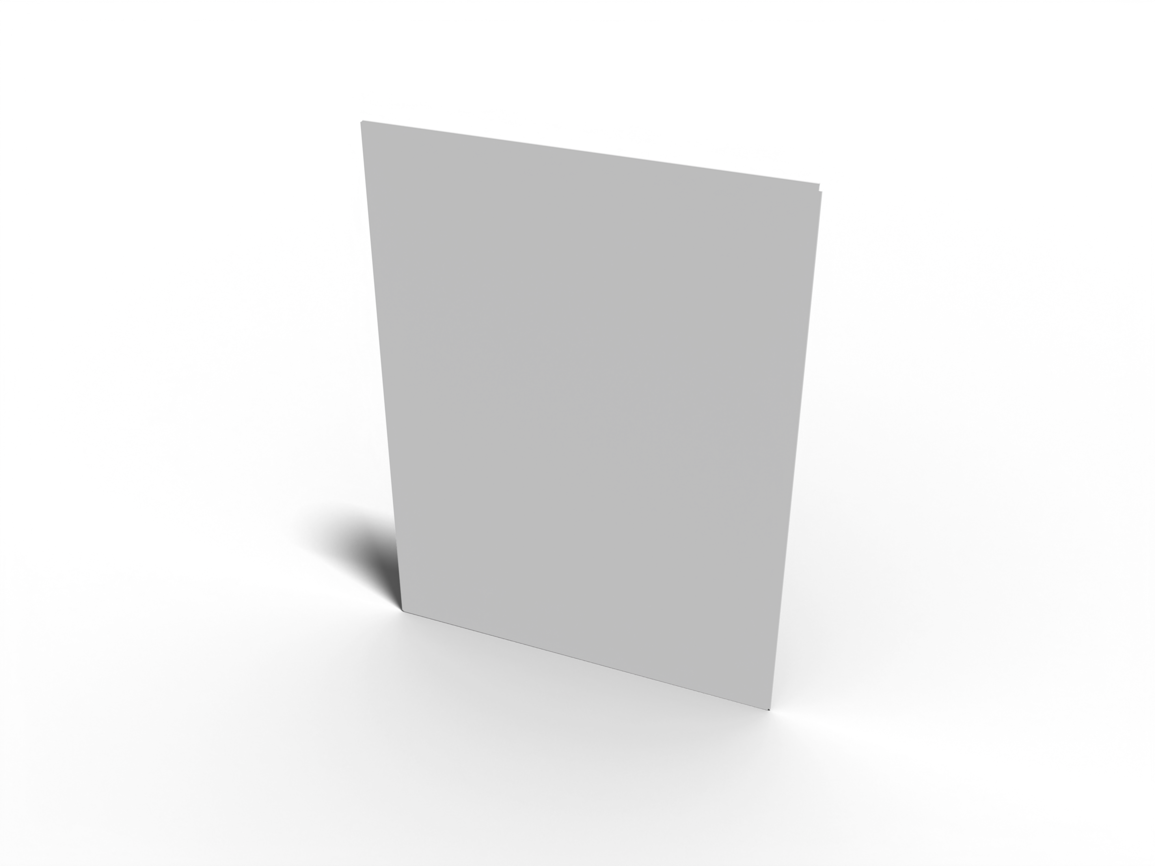 Envelopes/envelope sleeves oval — White paperboard