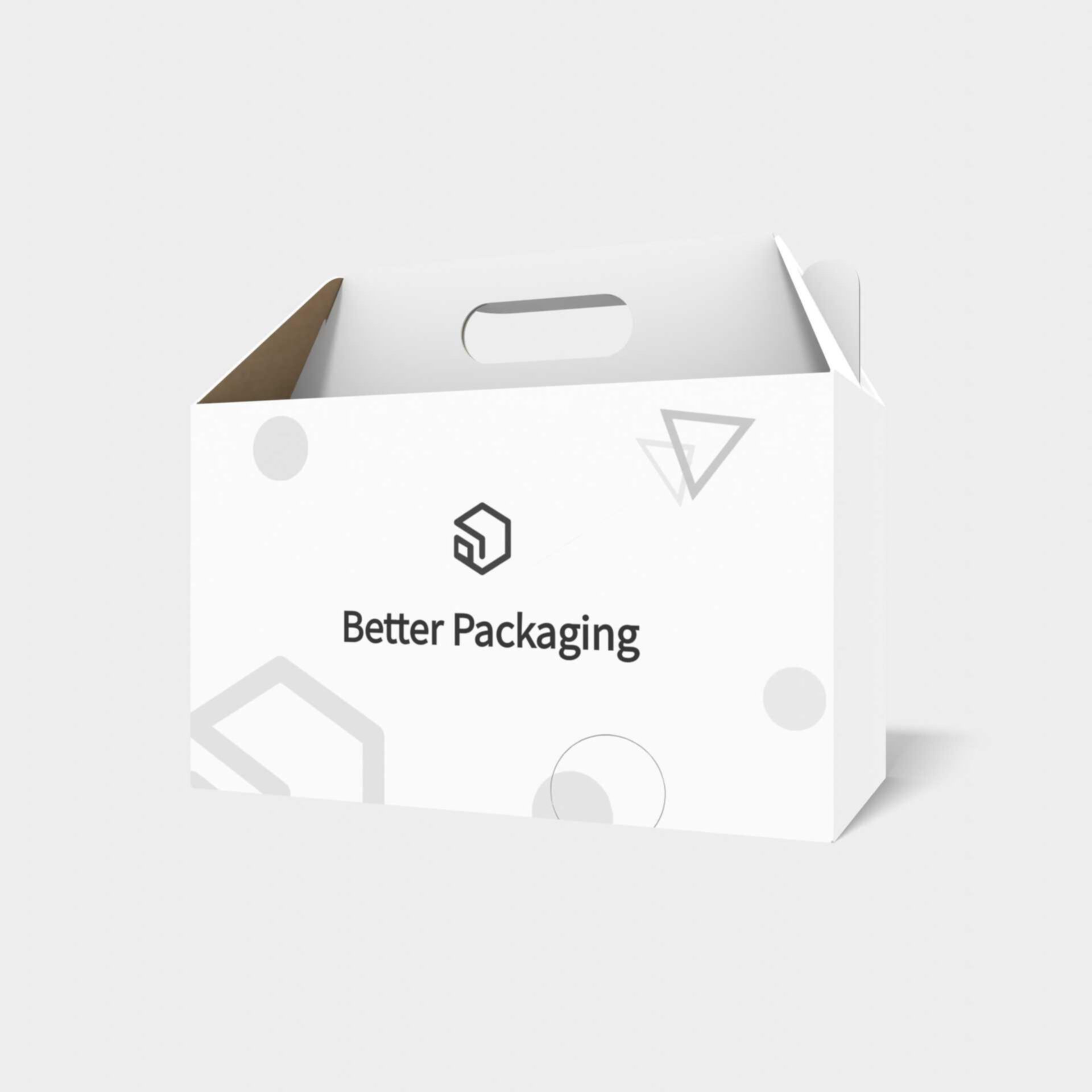 Tuck end box variations reverse three button bottom suitcases — Corrugated board