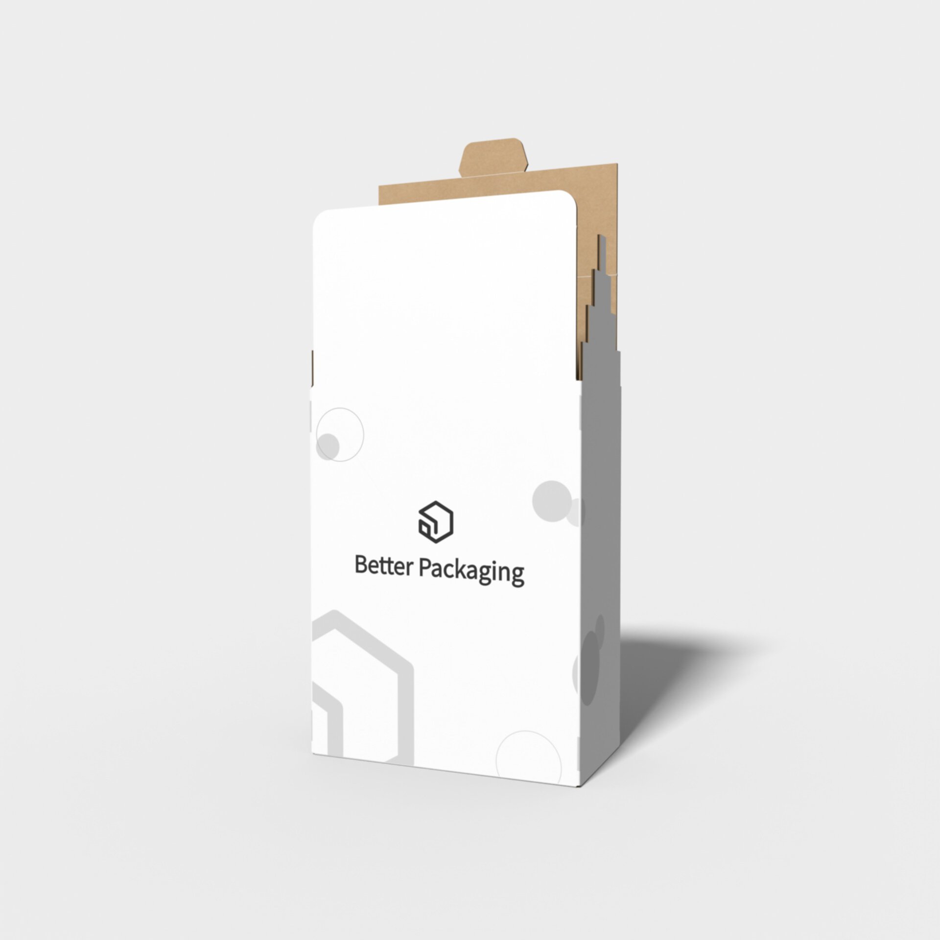 Tuck end box variations auto bottome snap lock boxes paper — White paperboard