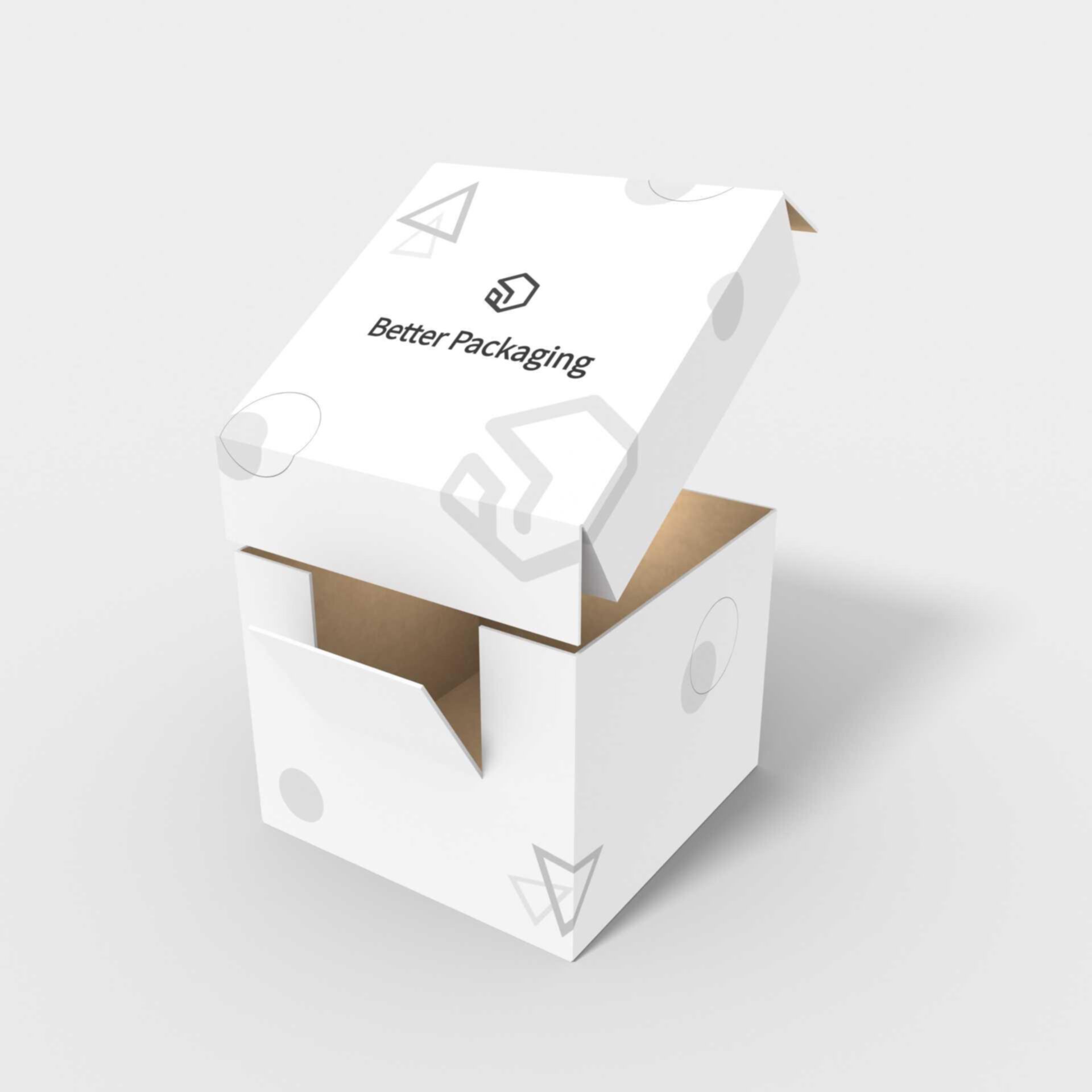 Window cartons corrugated boxes with lid — Corrugated board