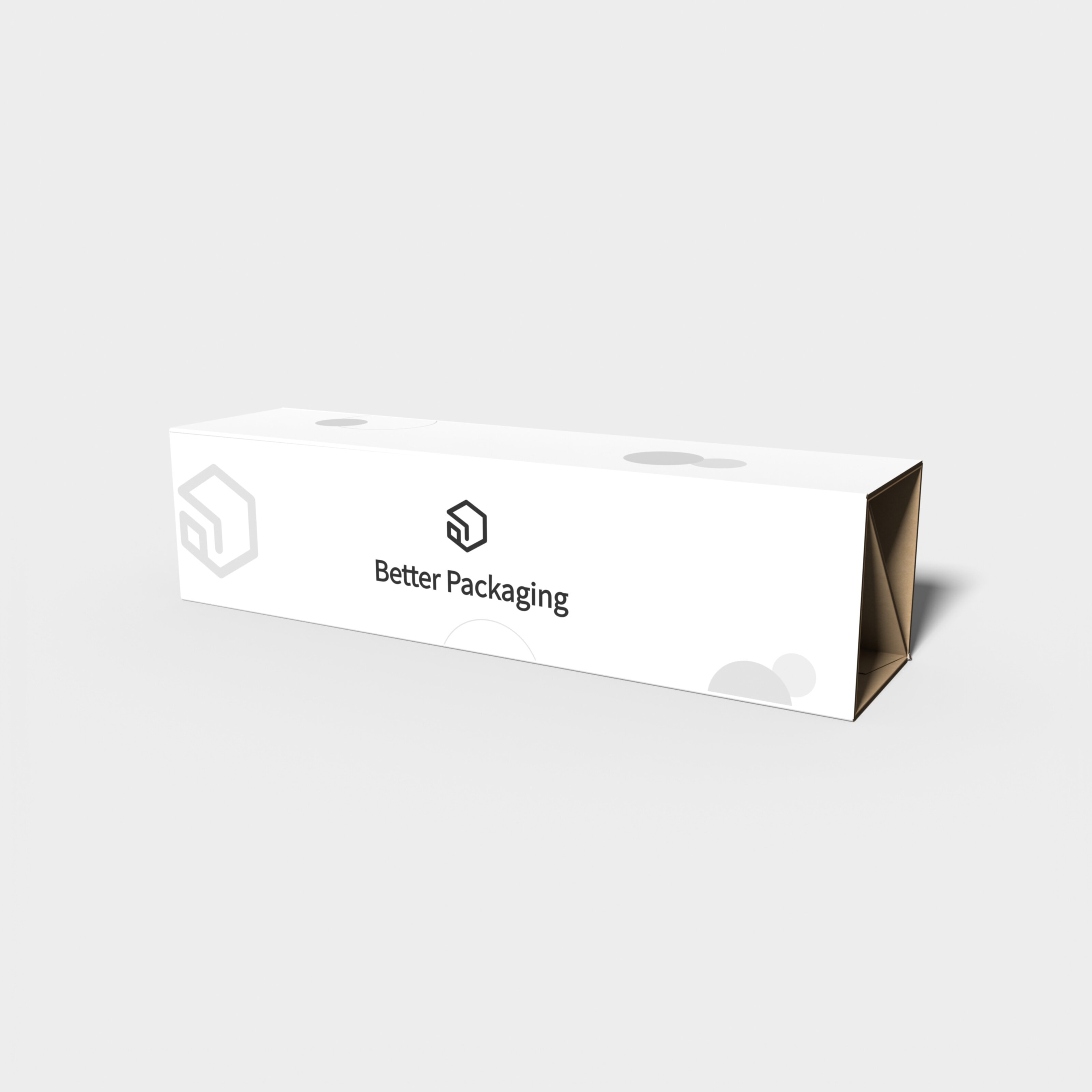 Inserts/dividers pull balls — White paperboard