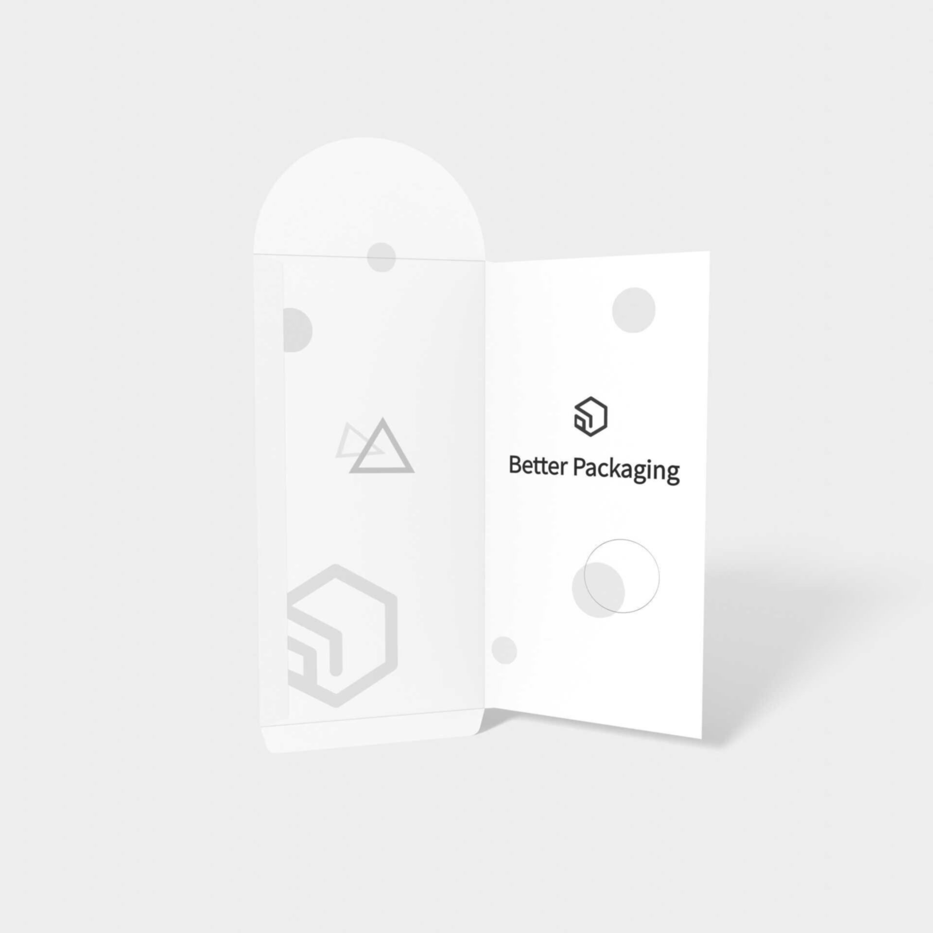Envelopes/envelope sleeves — White paperboard
