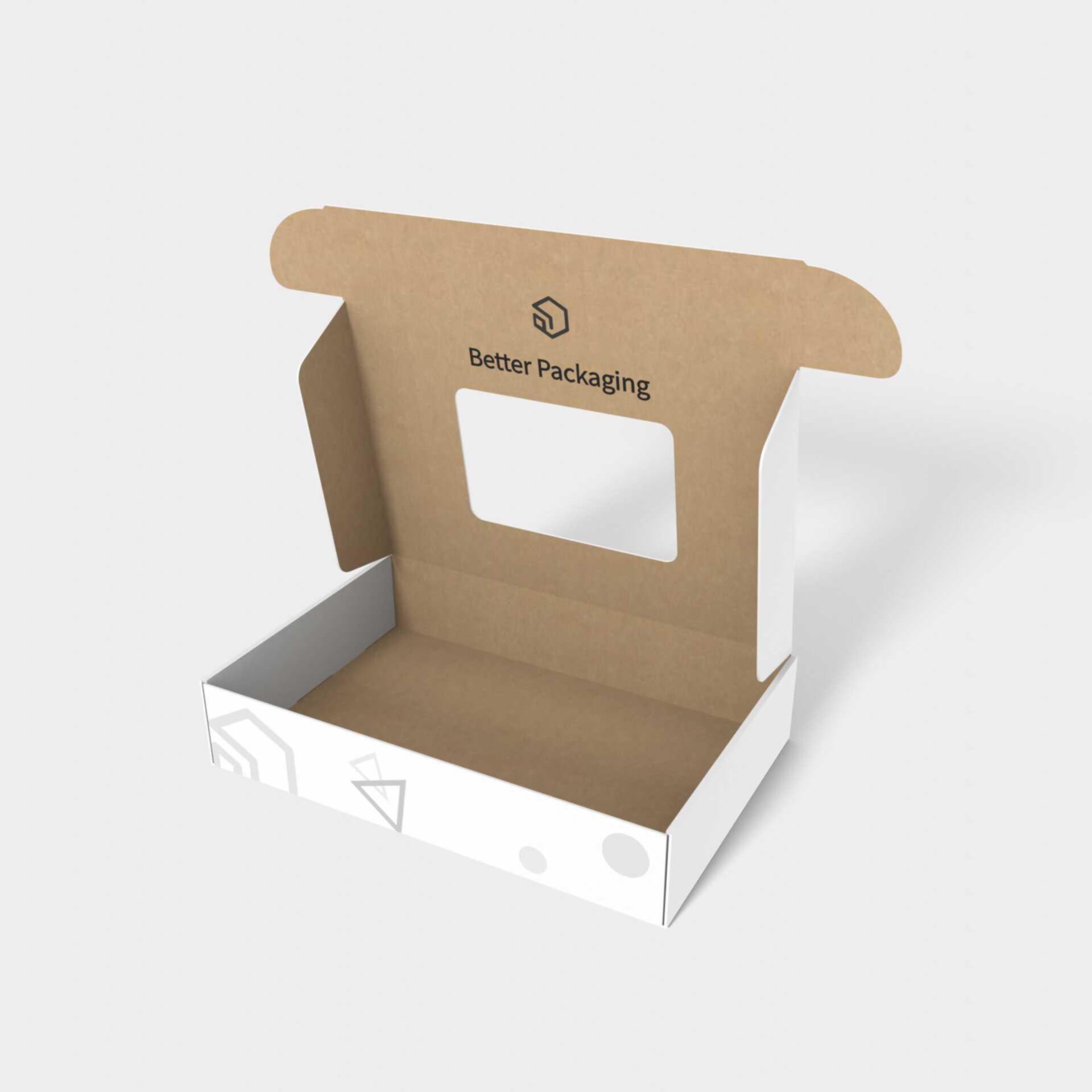 Mailer boxes flip top paper — Corrugated board