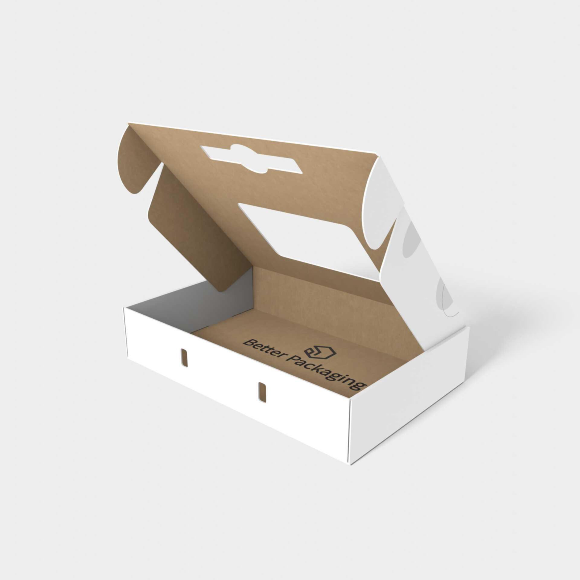 Mailer boxes window display carrying cases — Corrugated board