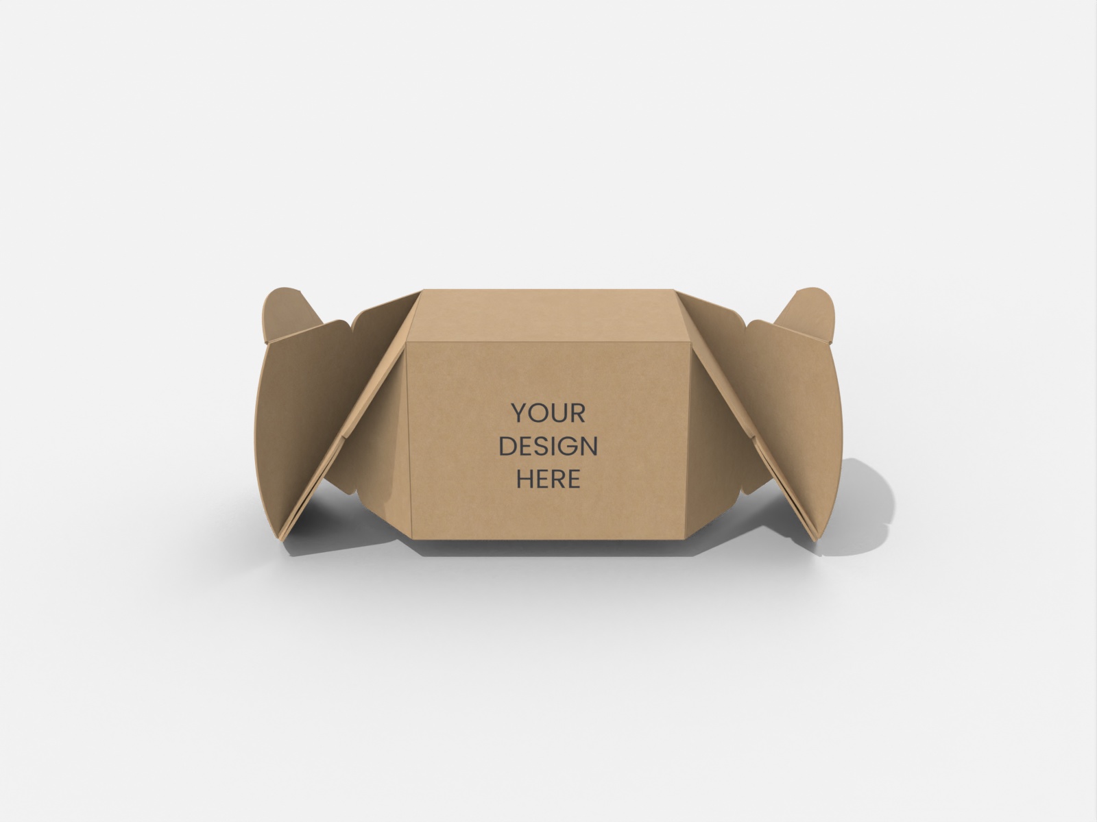 Sphere surprise gift box — Corrugated board