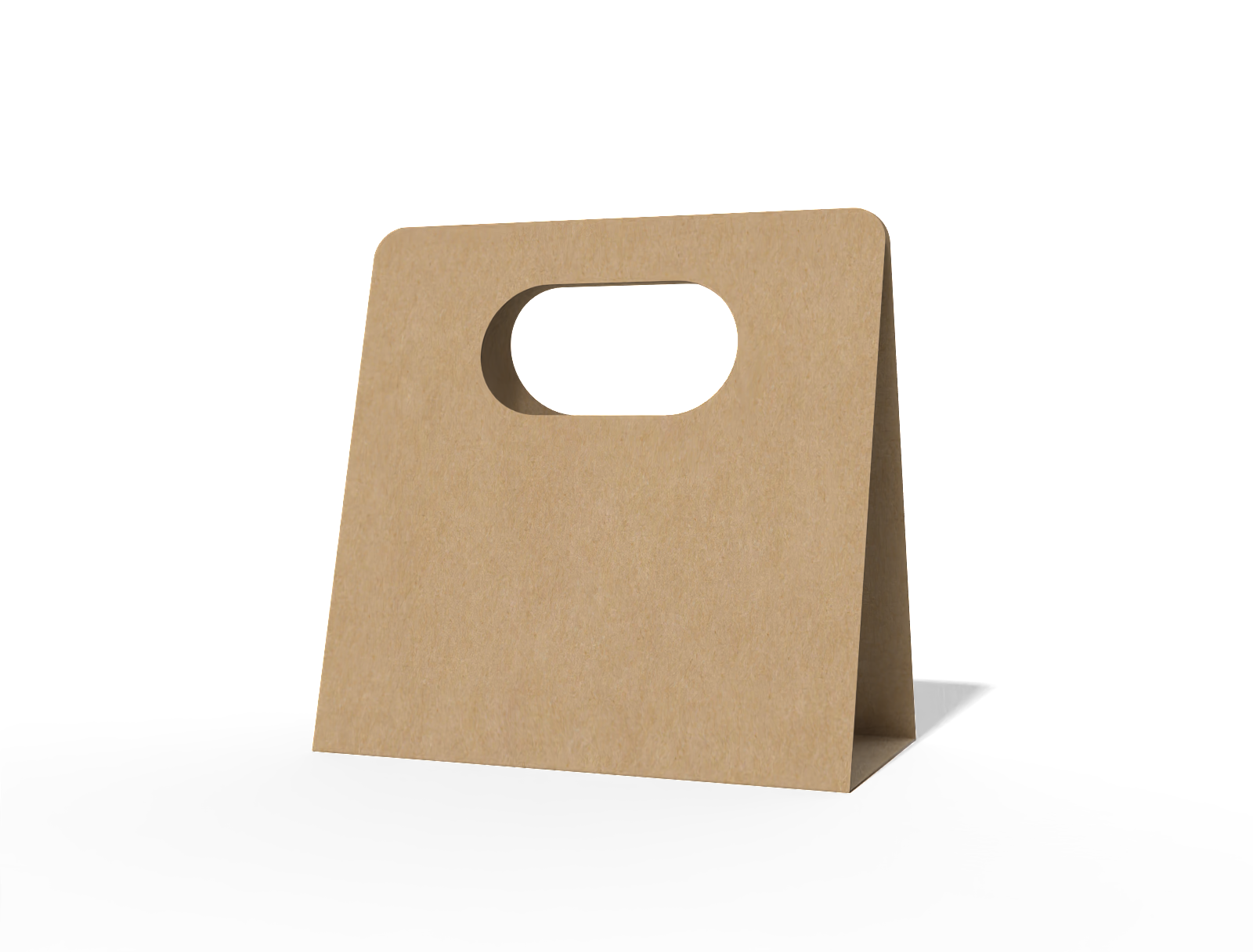 Paper cup holder — E-flute corrugated board
