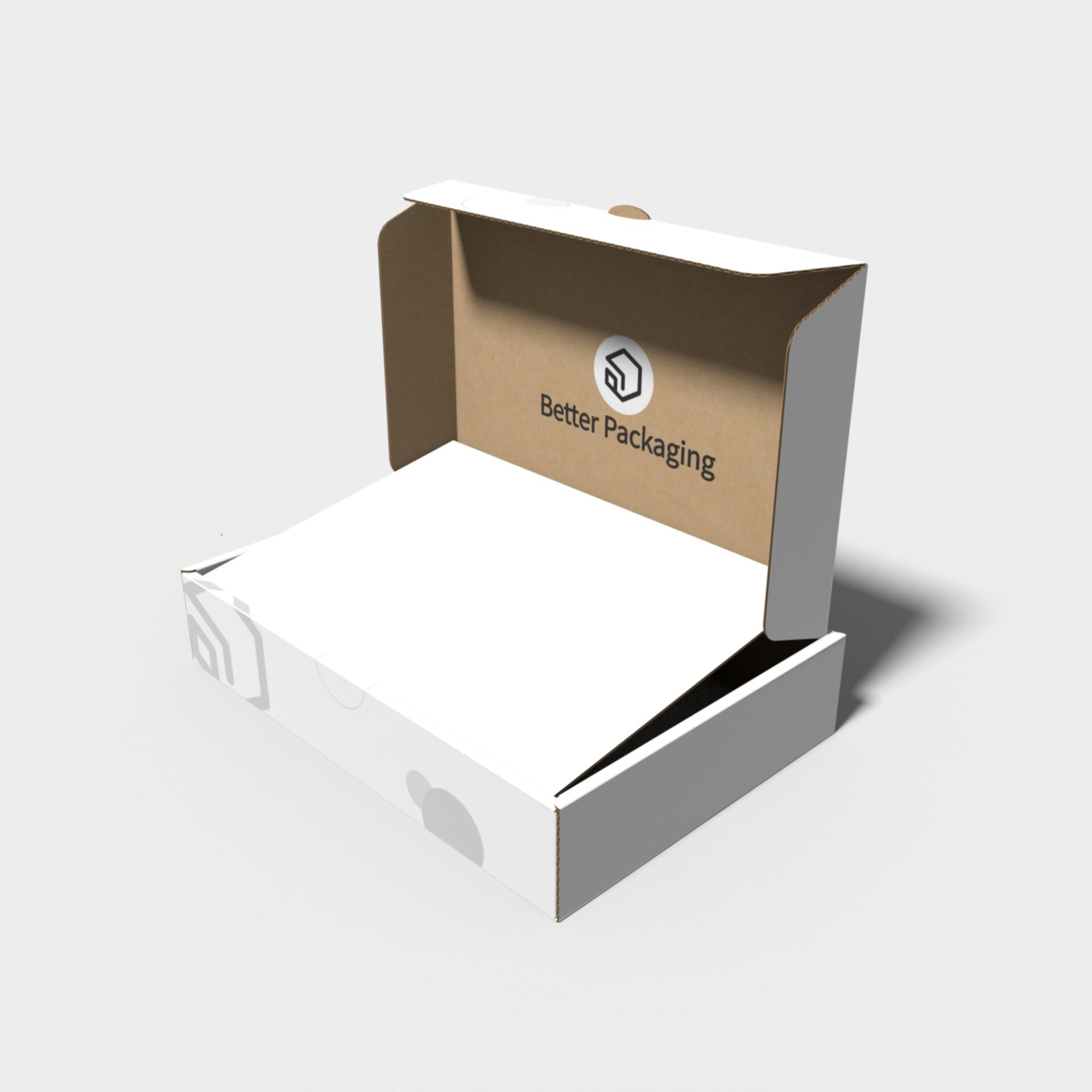 Flip top boxes four folds mix & match — Corrugated board