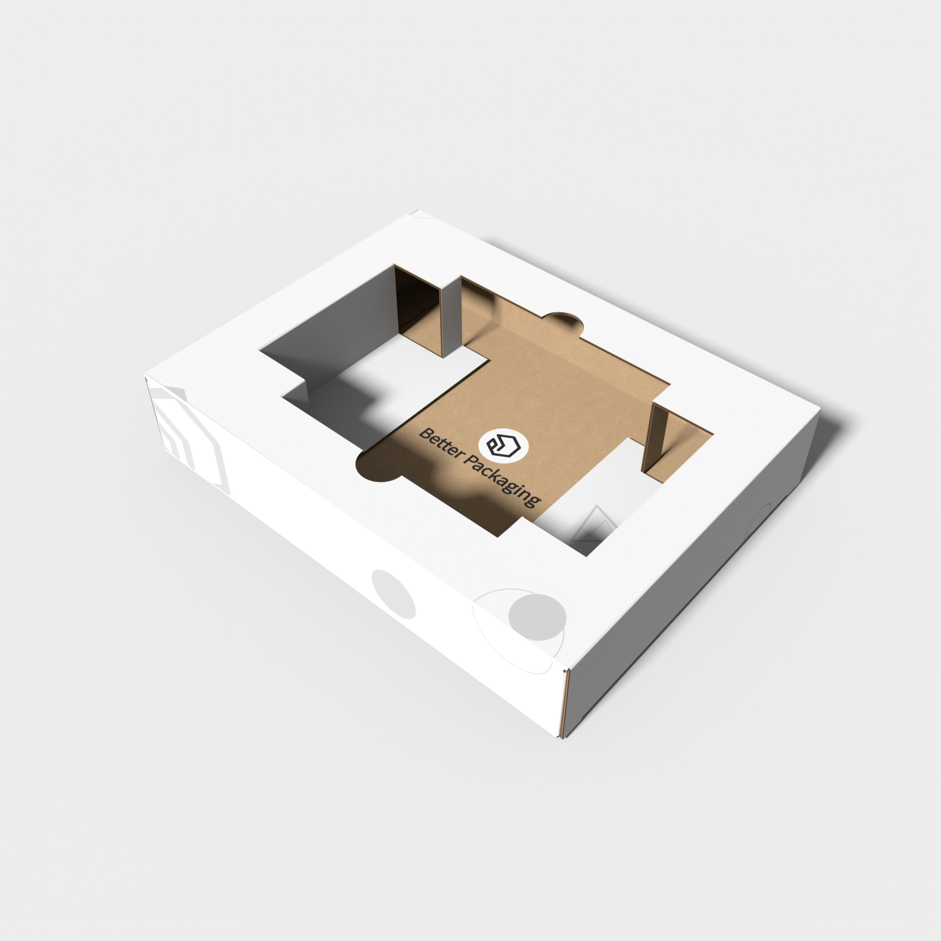 Inserts/dividers positive lock inserts — White paperboard