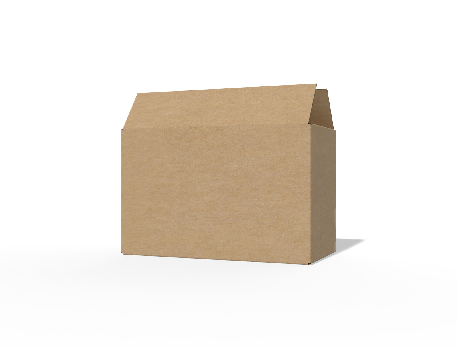 FEFCO 0201 shipping paper box — B-flute corrugated board
