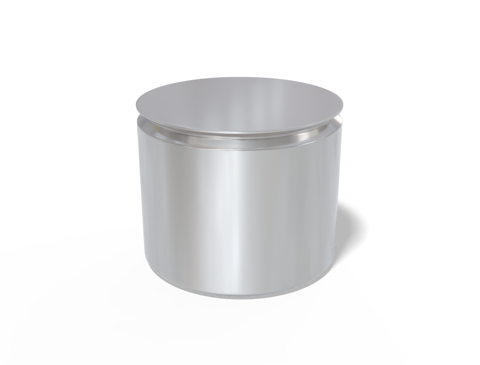 Bottles cylindrical cans aluminum cans — Glossy metal
