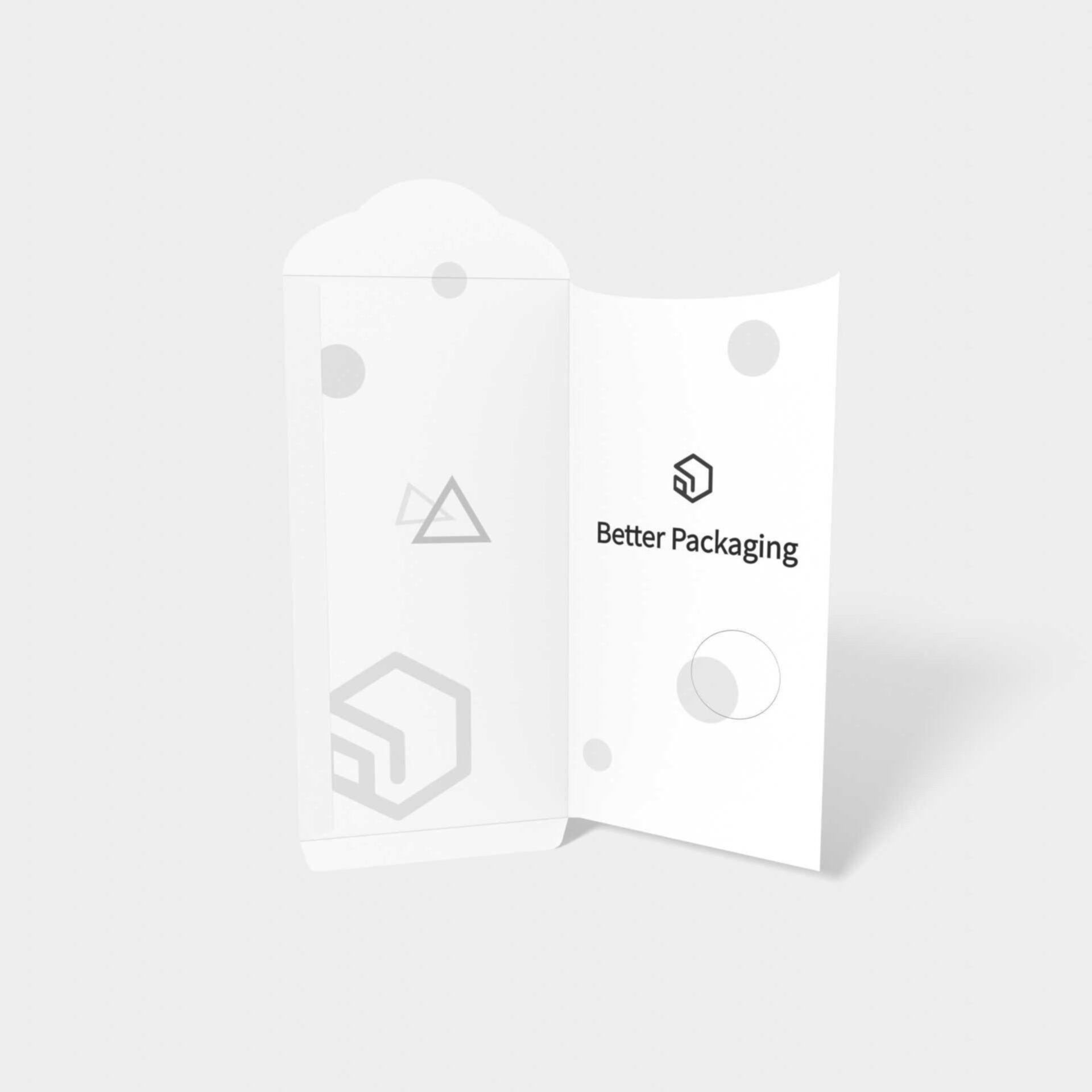 Envelopes/envelope sleeves — White paperboard
