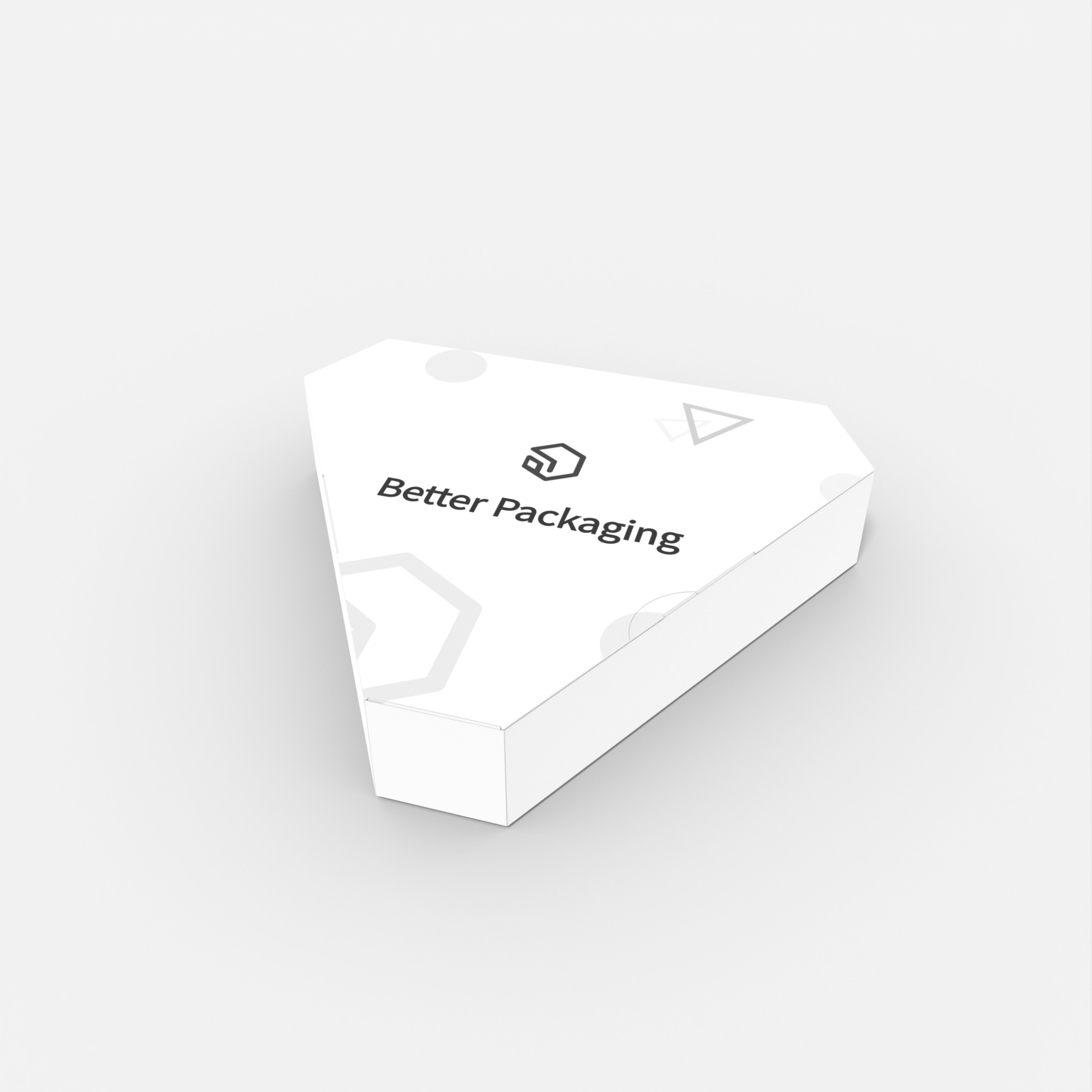 Packaging mailer box carton box — White paperboard